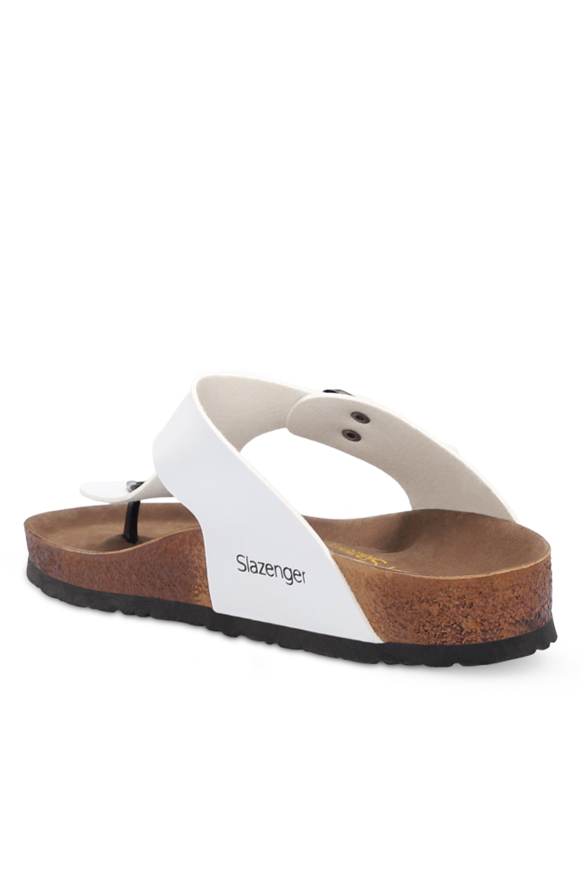 Slazenger Luke White sliders, view 3