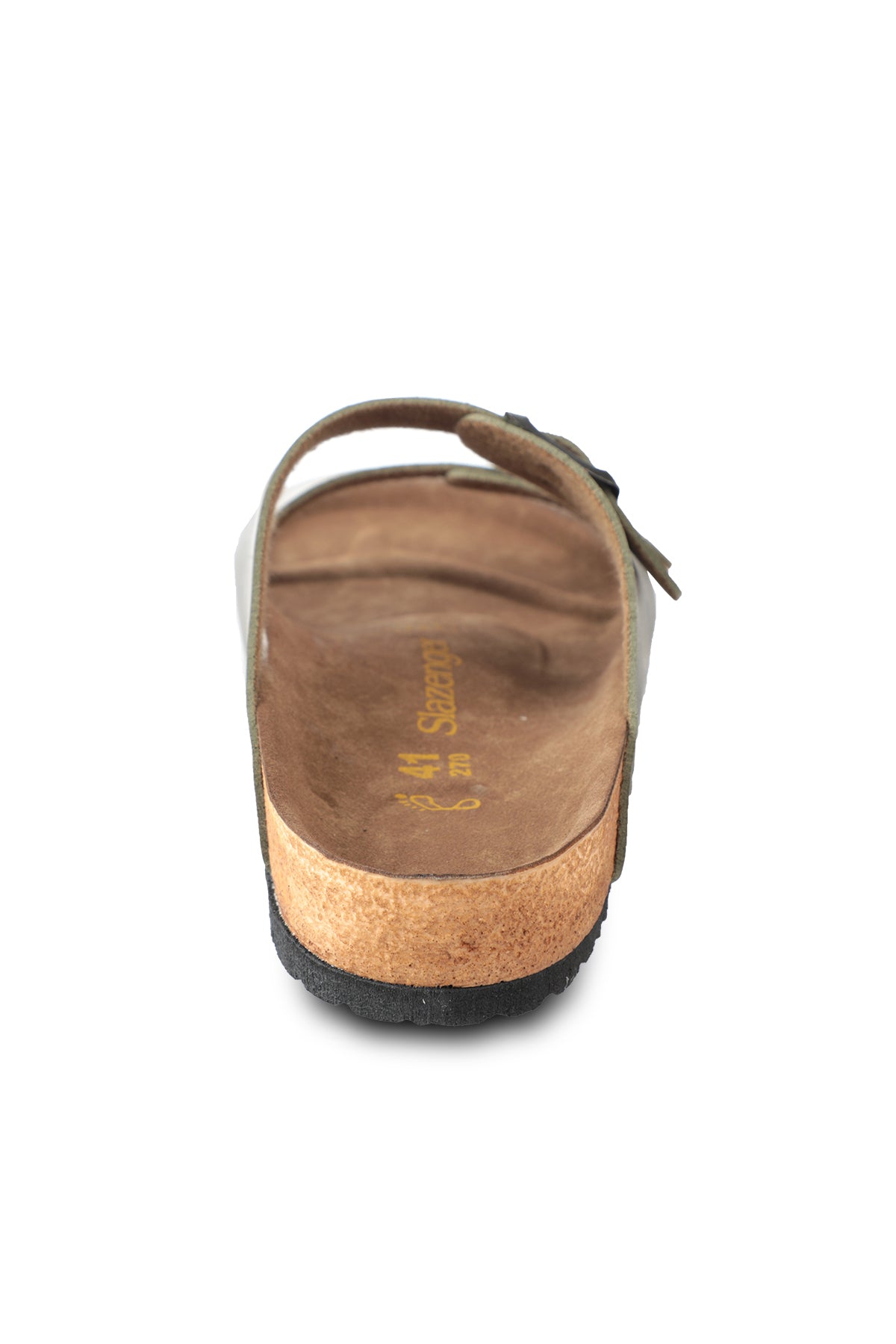 Slazenger Lens Brown sliders, view 6