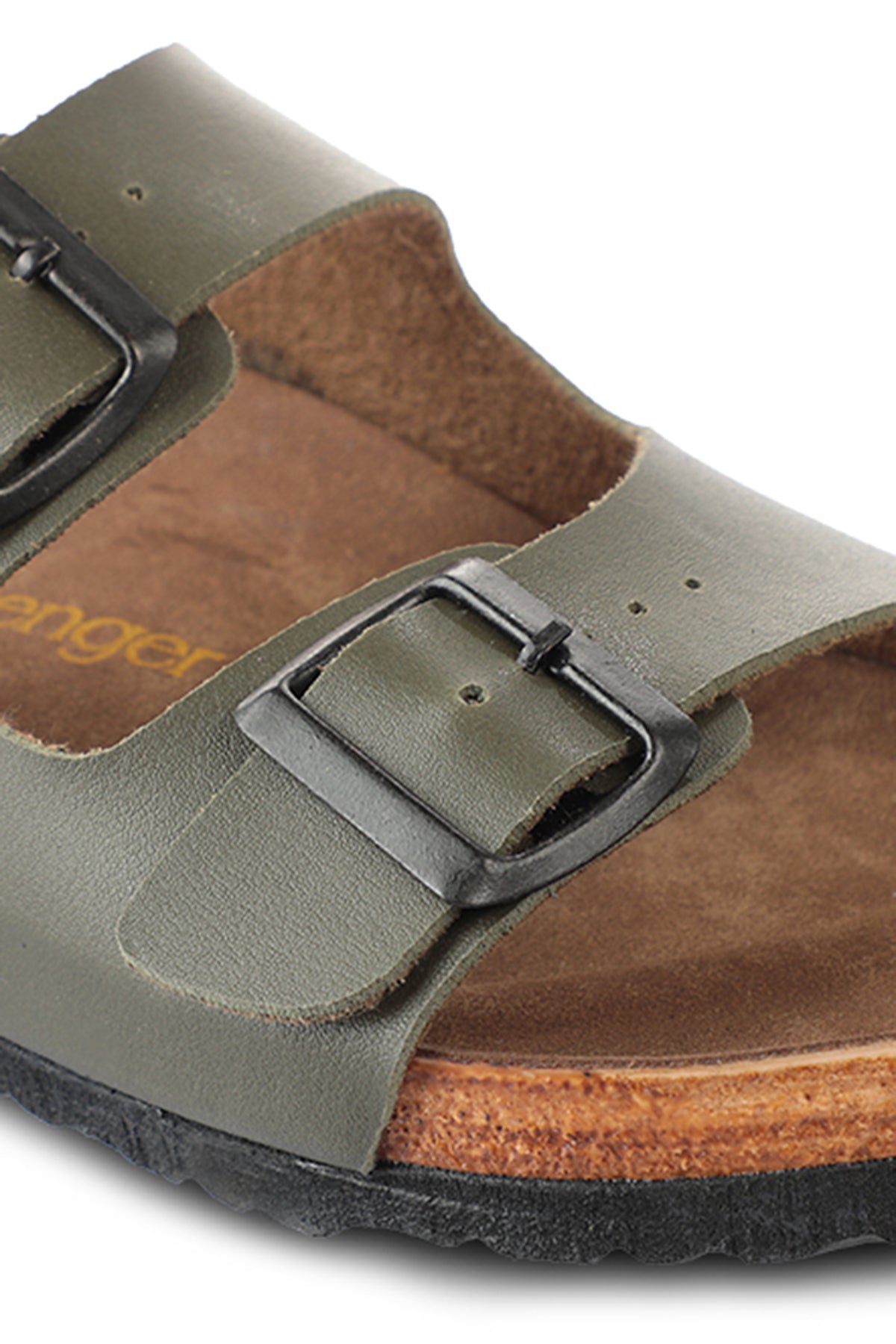 Slazenger Lens Khaki sliders, view 4