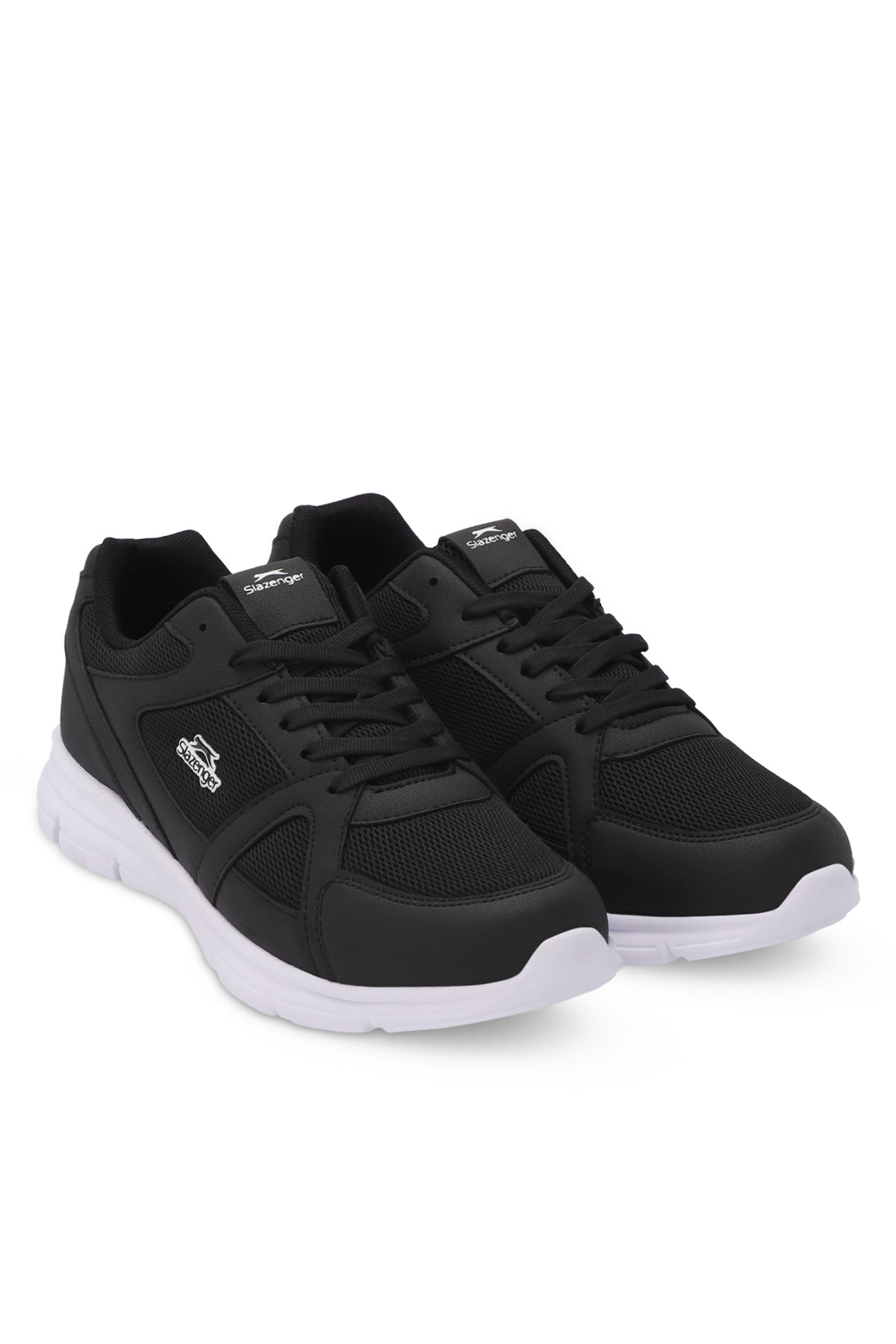 Slazenger Pera Black / White running shoes, view 2