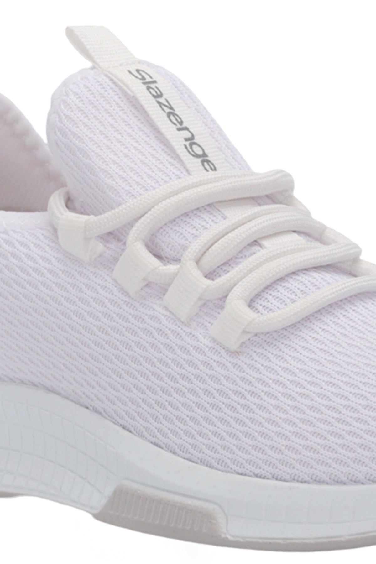 Slazenger Abena White / Silver sneakers, view 4