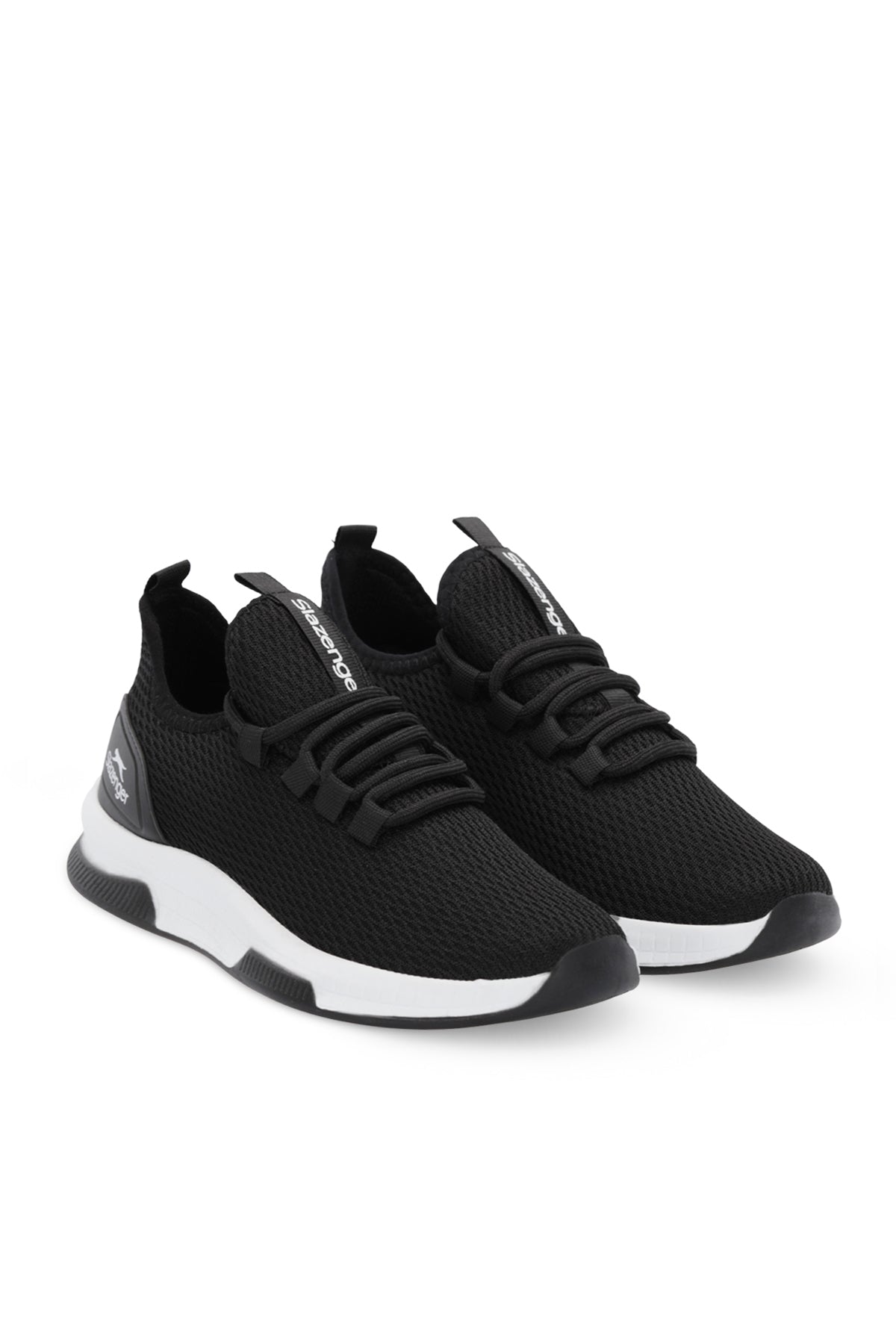 Slazenger Abena Black / White sneakers, view 2