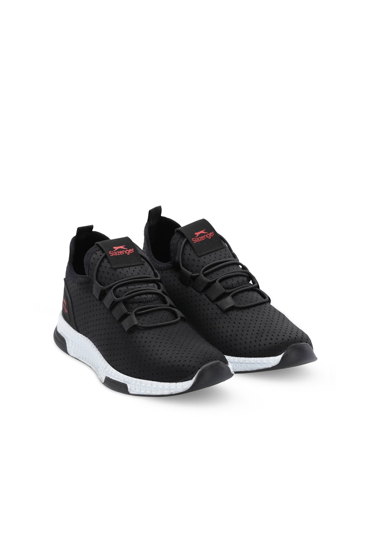 Slazenger Abena Black / Red sneakers, view 2