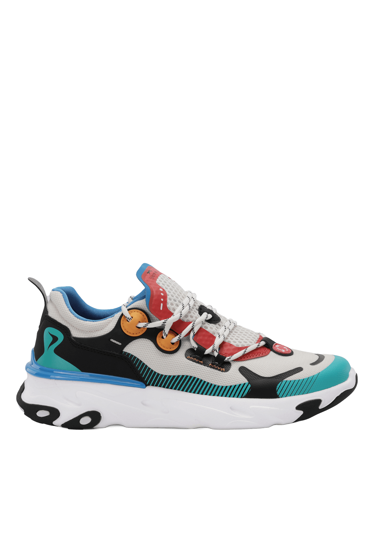 Slazenger Ward sneakers in White — side view