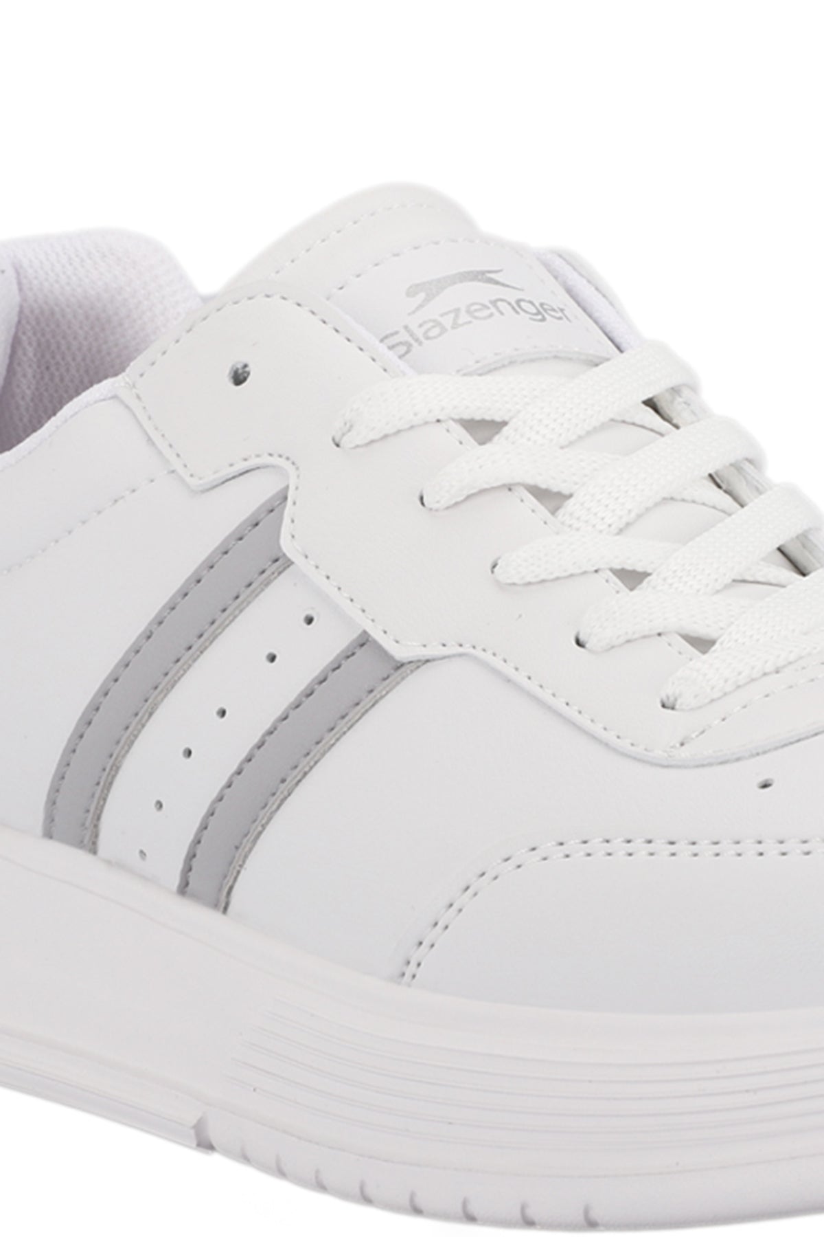 Slazenger Zipper White / Grey sneakers, view 4