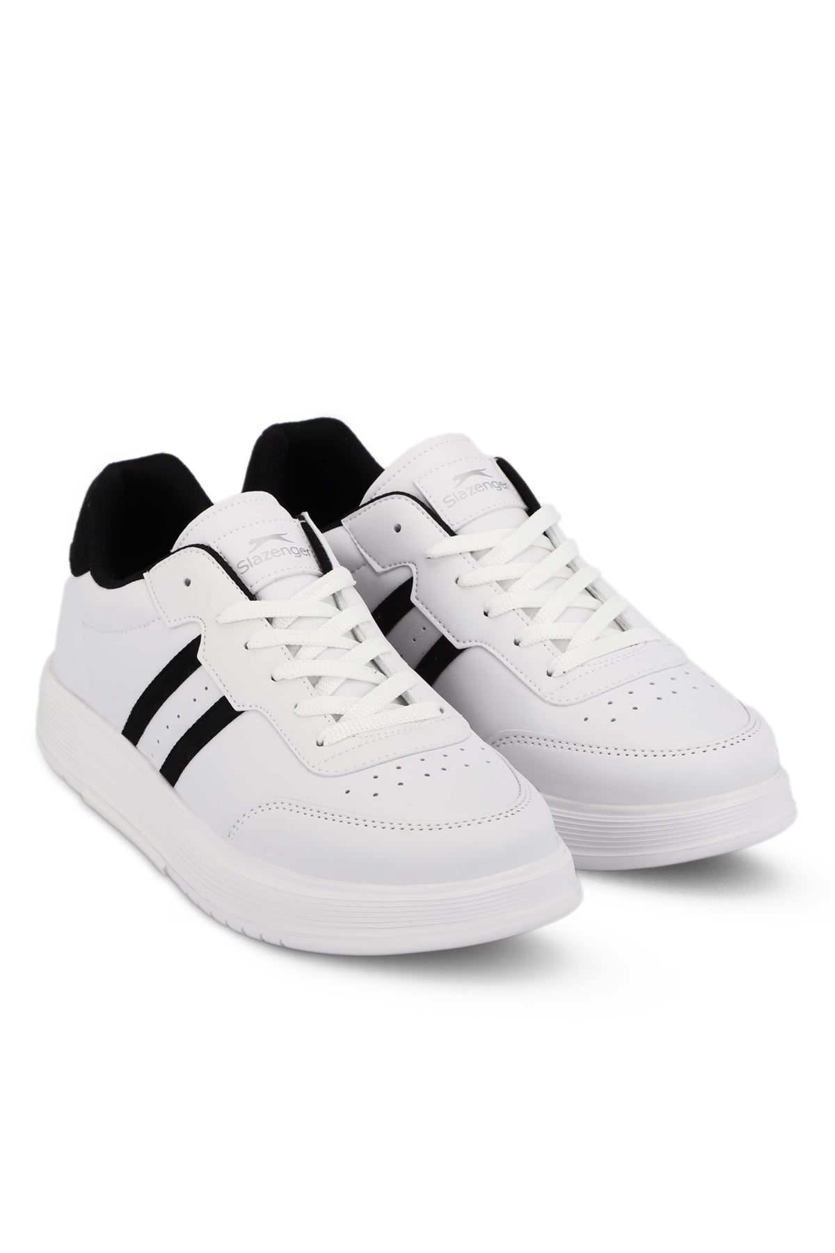Slazenger Zipper White / Black sneakers, view 2