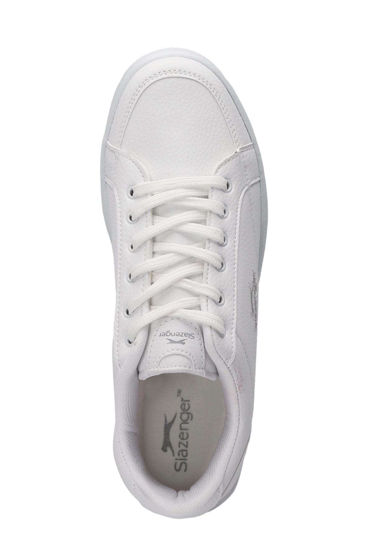 Slazenger Albert White / Silver sneakers, view 5