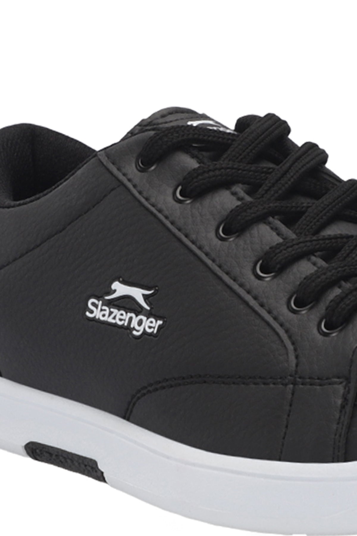Slazenger Albert Black / White sneakers, view 4