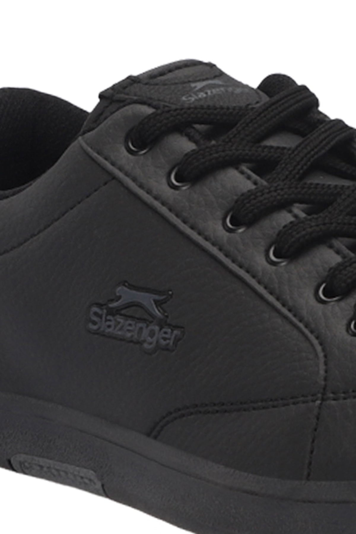Slazenger Albert Black / Dark Grey sneakers, view 4