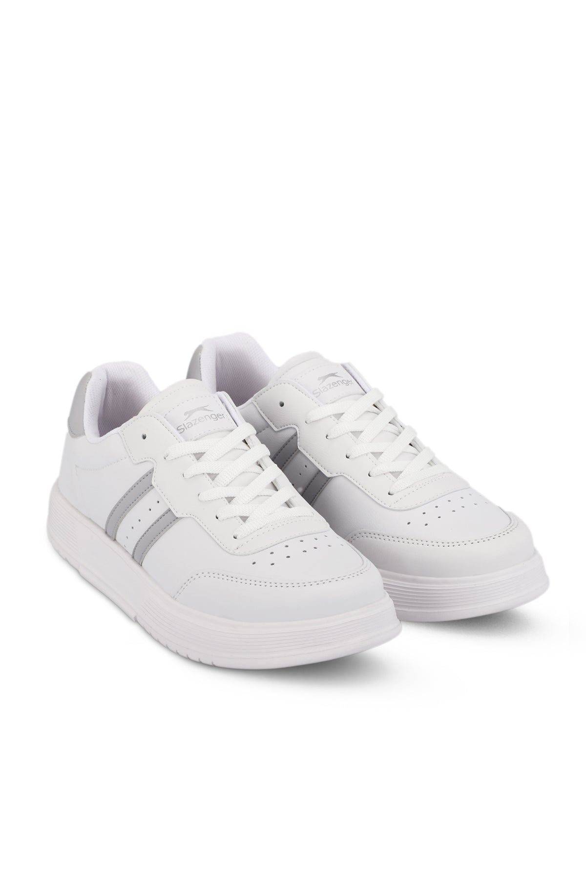 Slazenger Zipper White / Grey sneakers, view 2