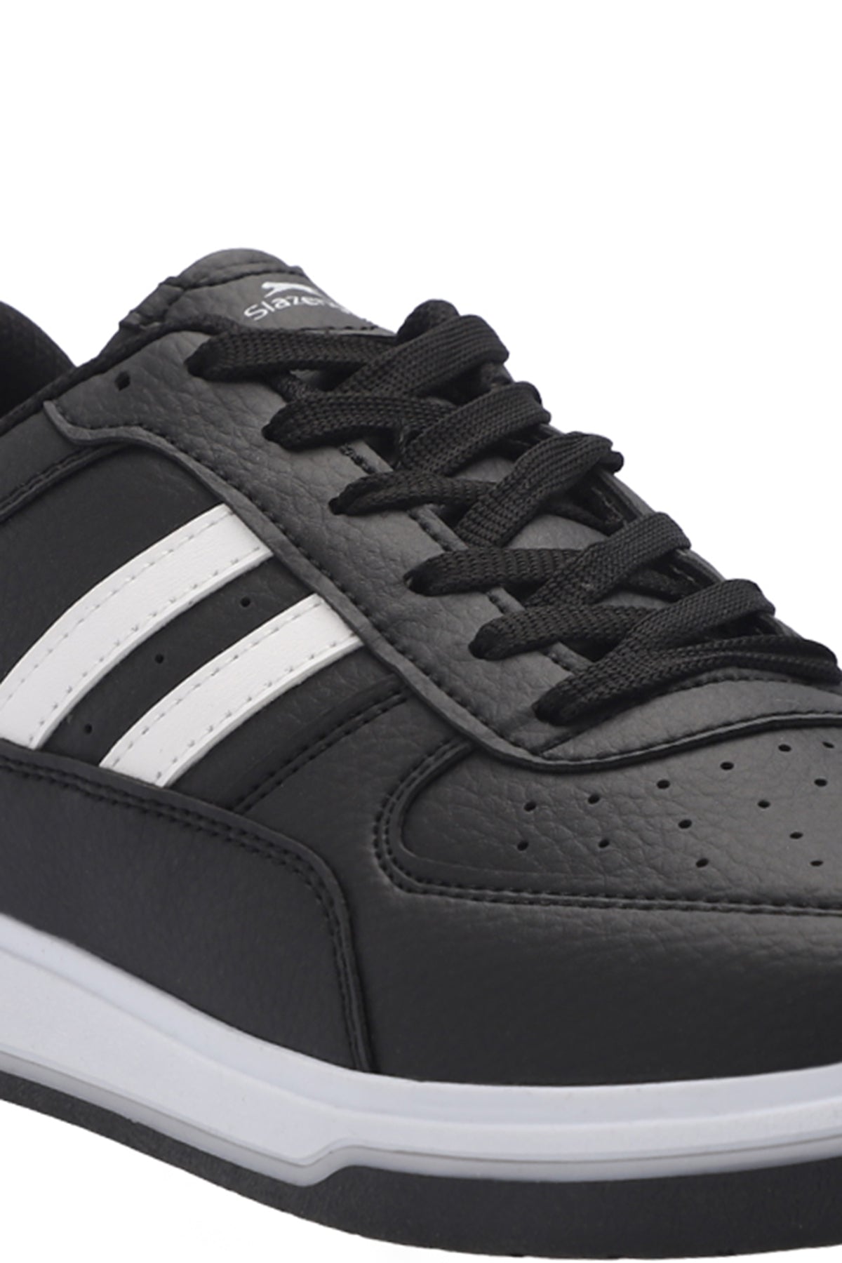 Slazenger Alastar Black / White sneakers, view 4