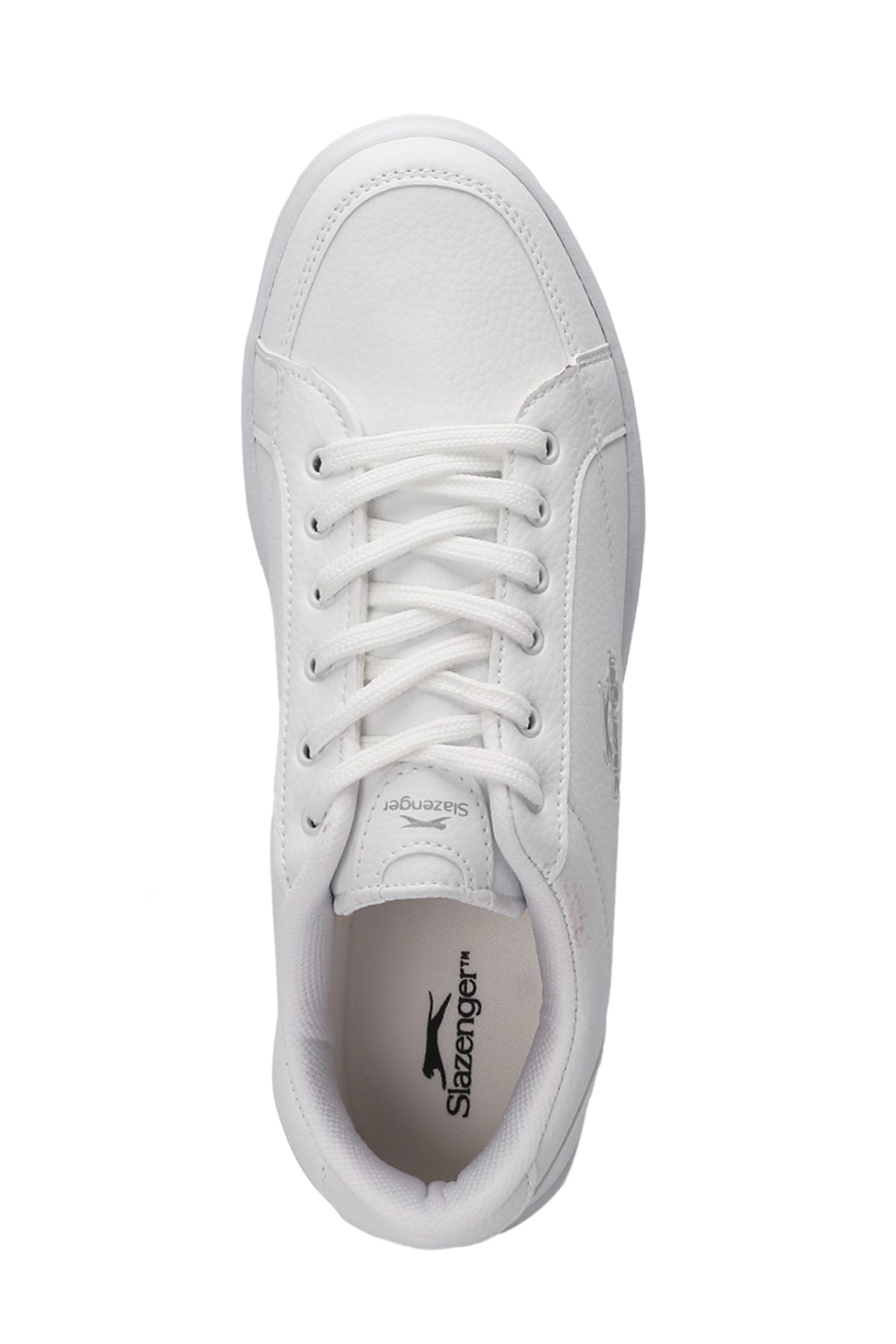 Slazenger Albert White / Silver sneakers, view 5