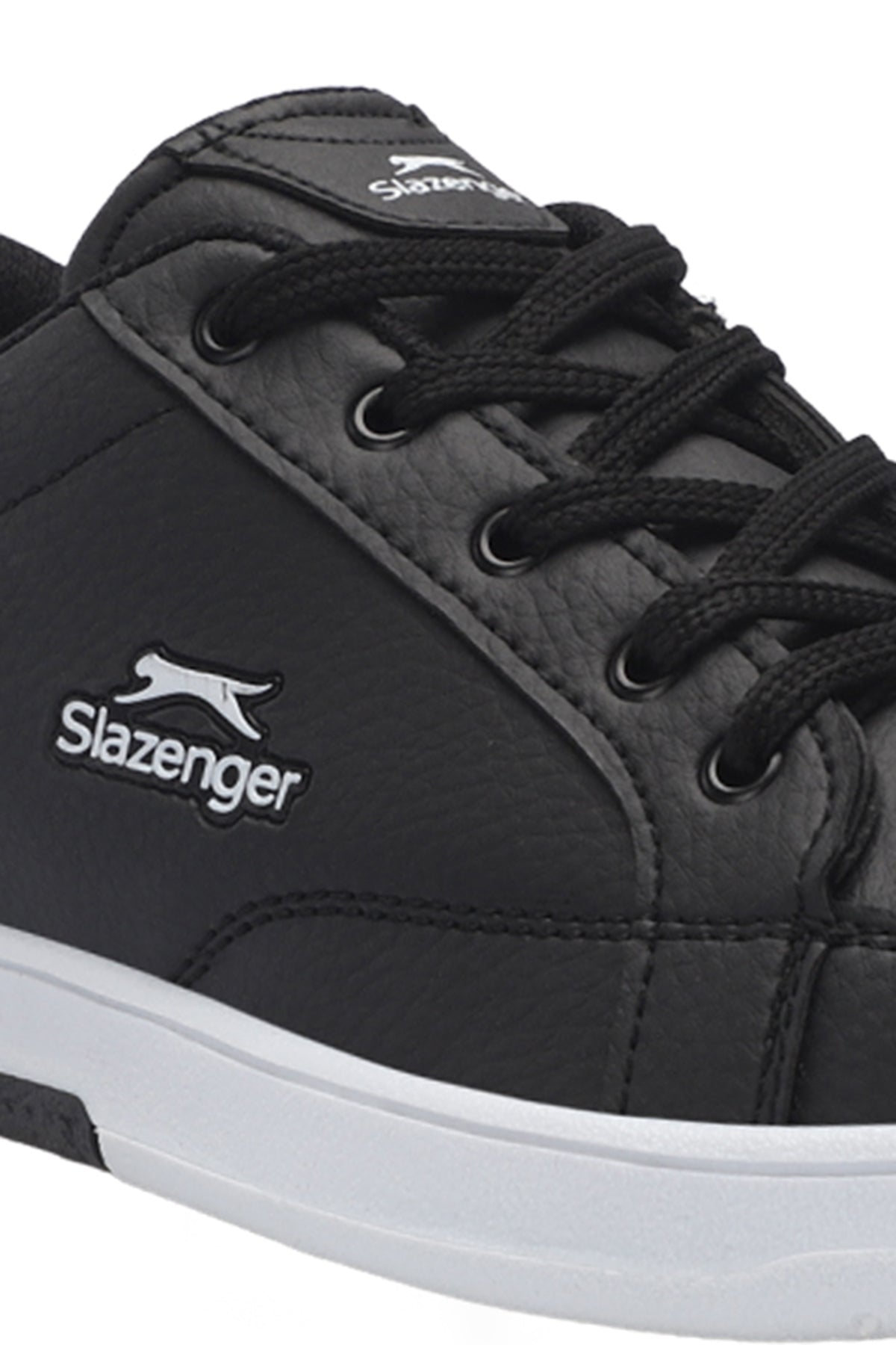 Slazenger Albert Black / White sneakers, view 4