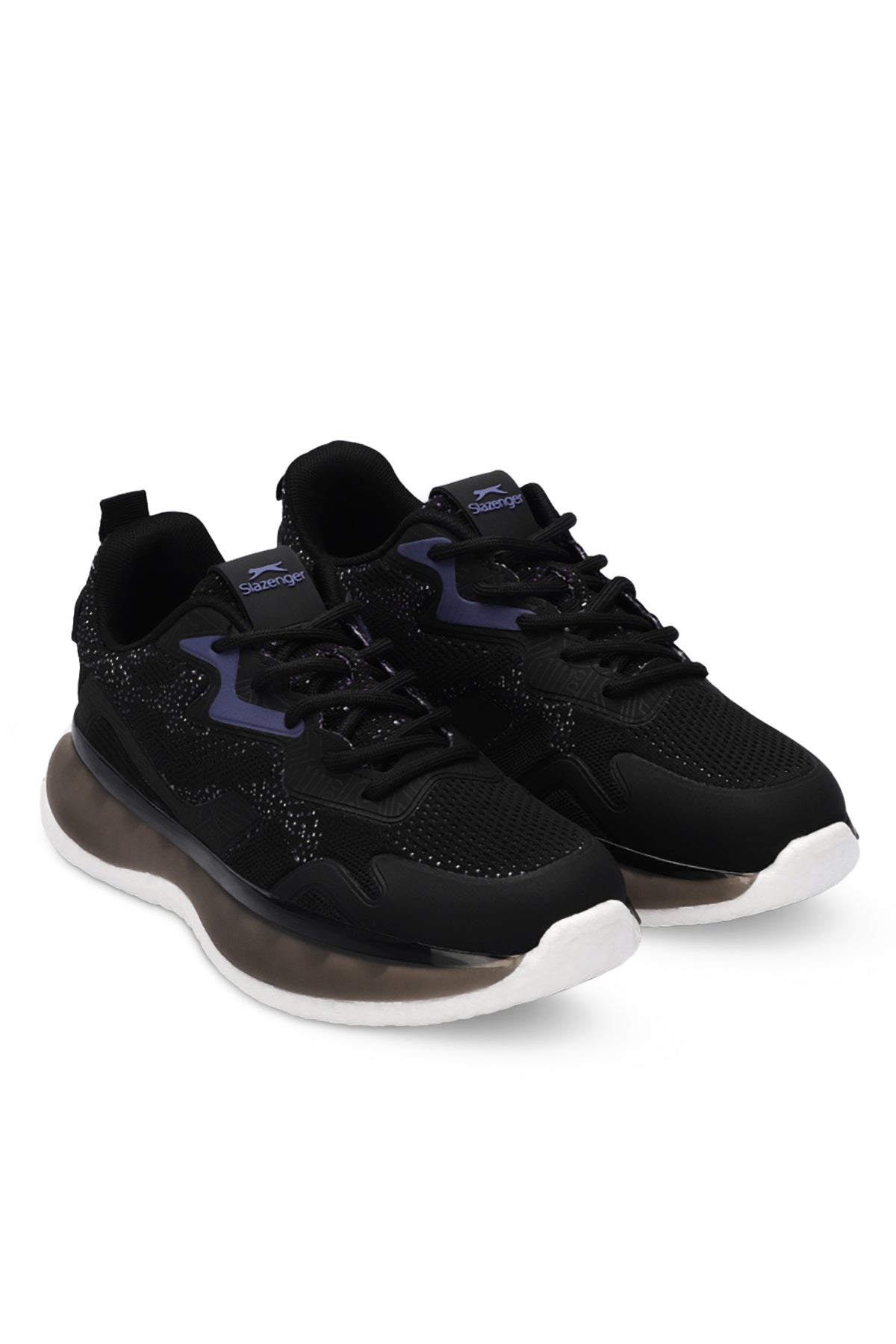 Slazenger Walk Black running shoes, view 2