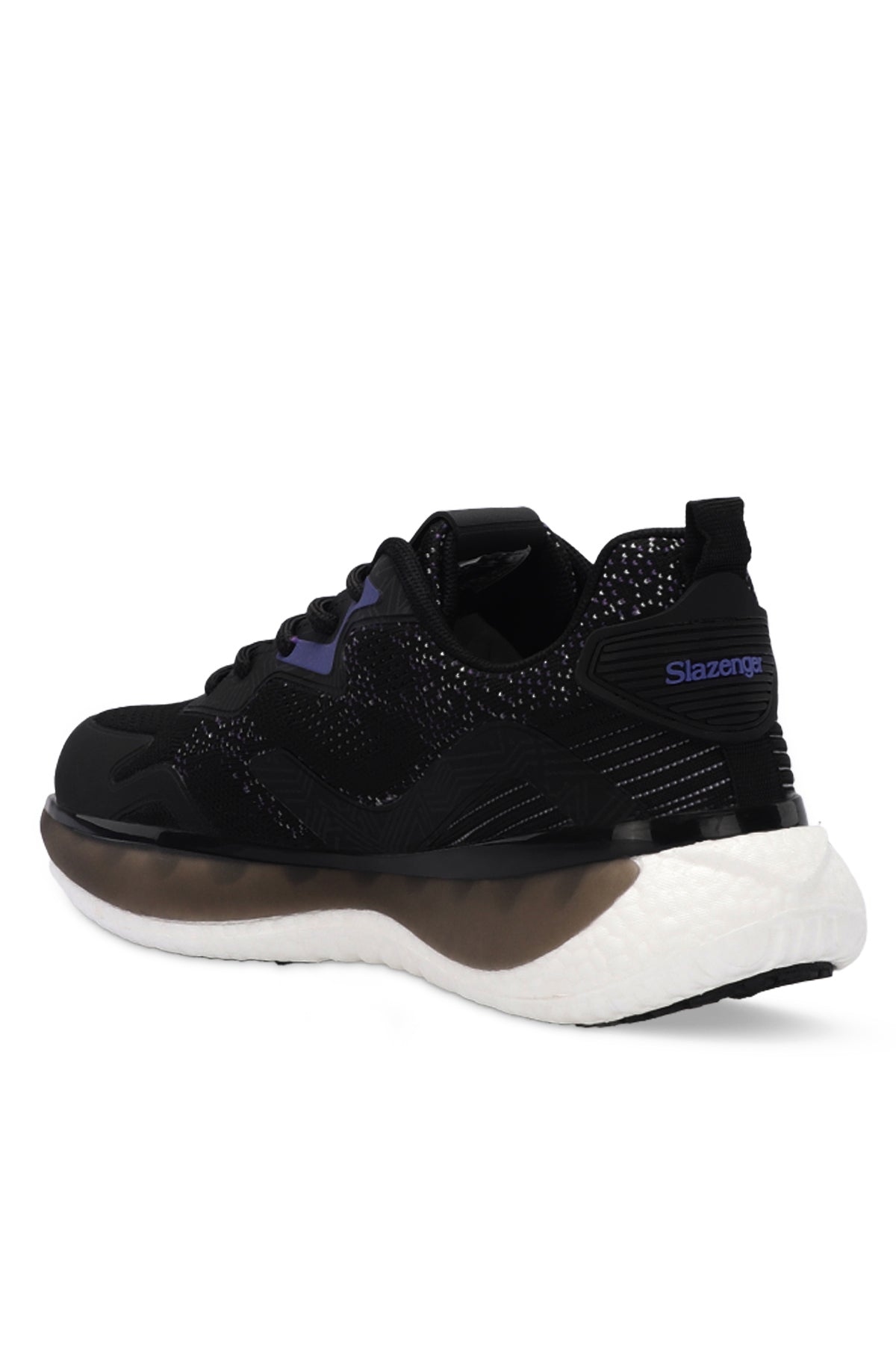 Slazenger Walk Black running shoes, view 3