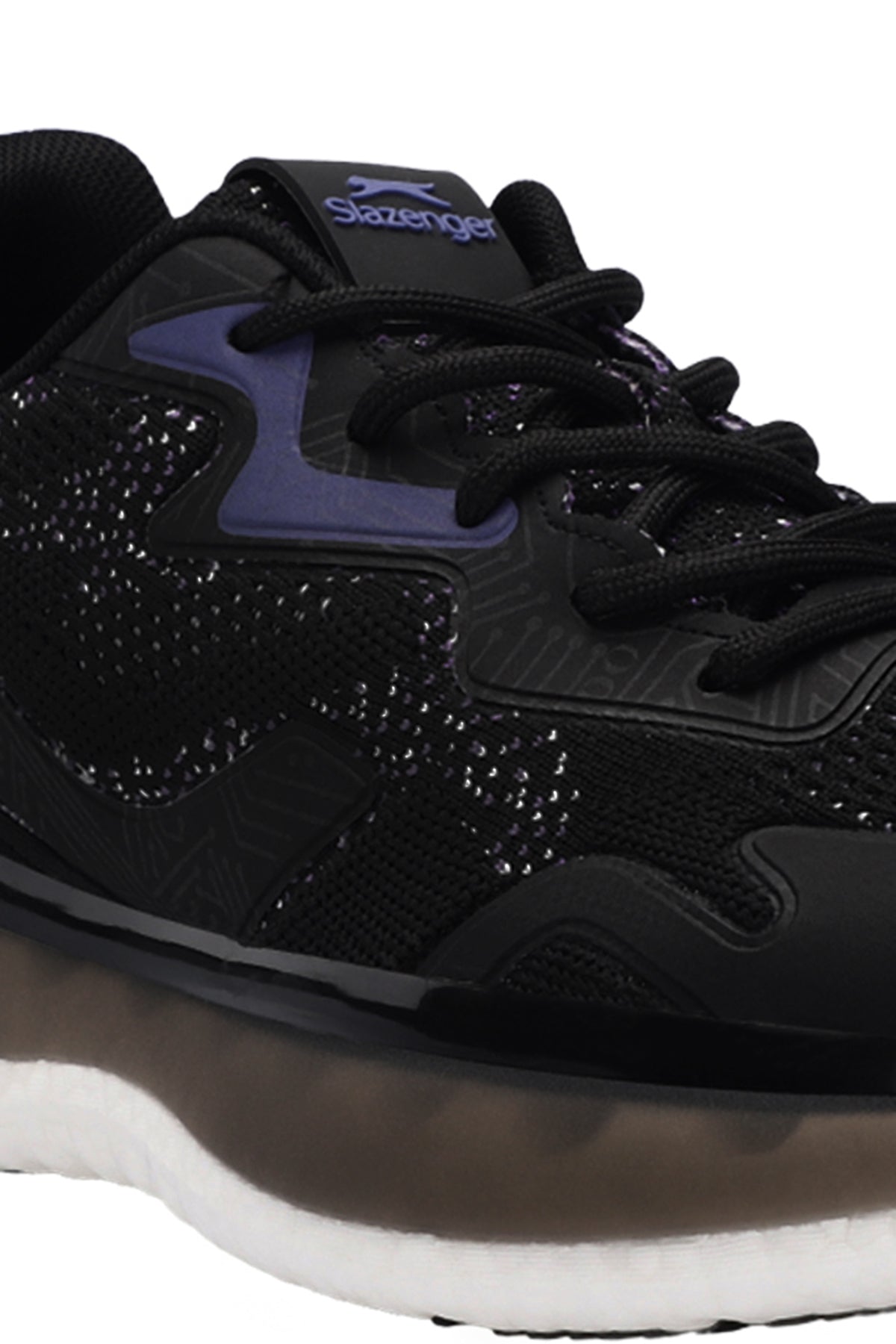 Slazenger Walk Black running shoes, view 4