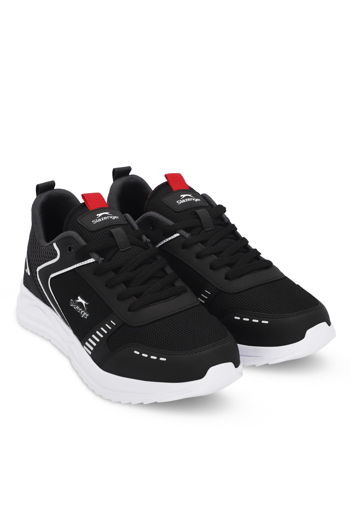 Slazenger Gummy Black / White running shoes, view 2