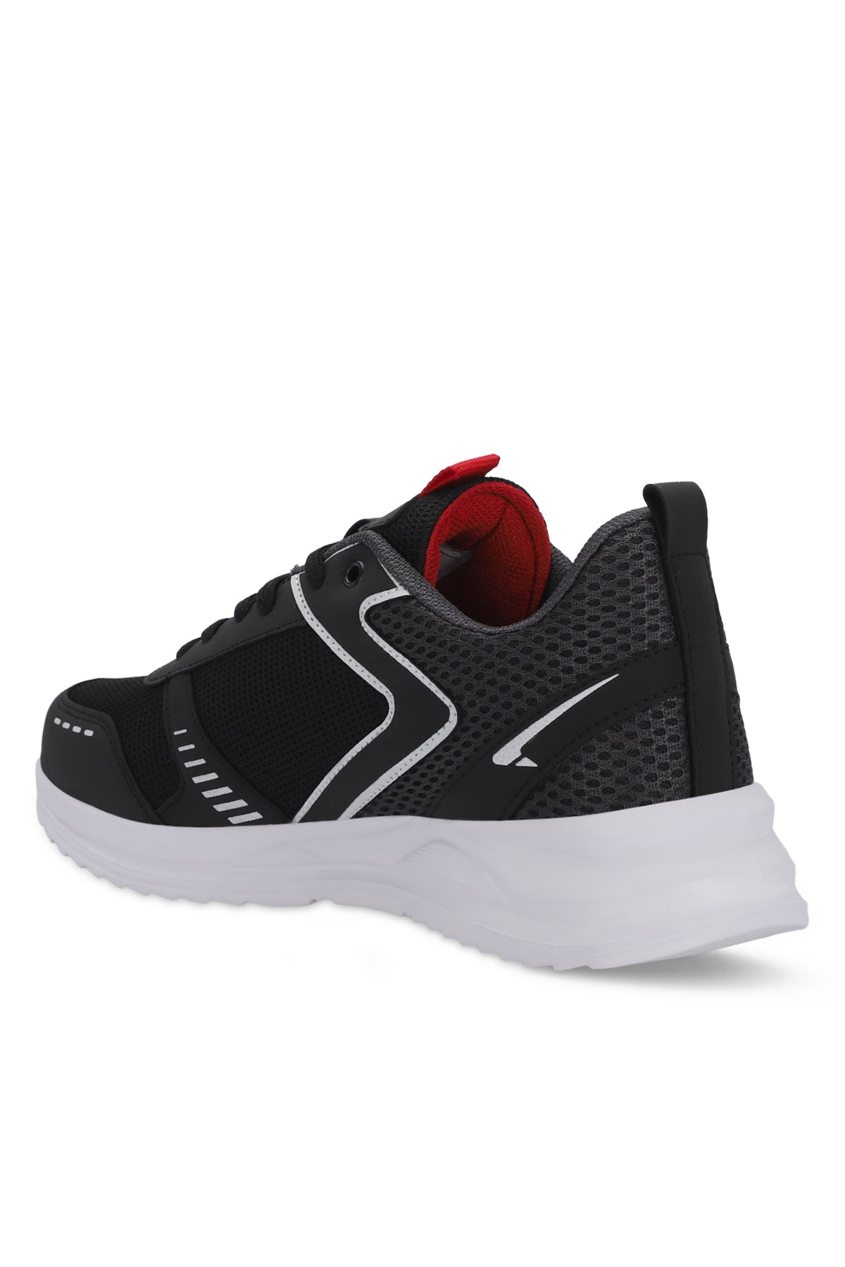Slazenger Gummy Black / White running shoes, view 3