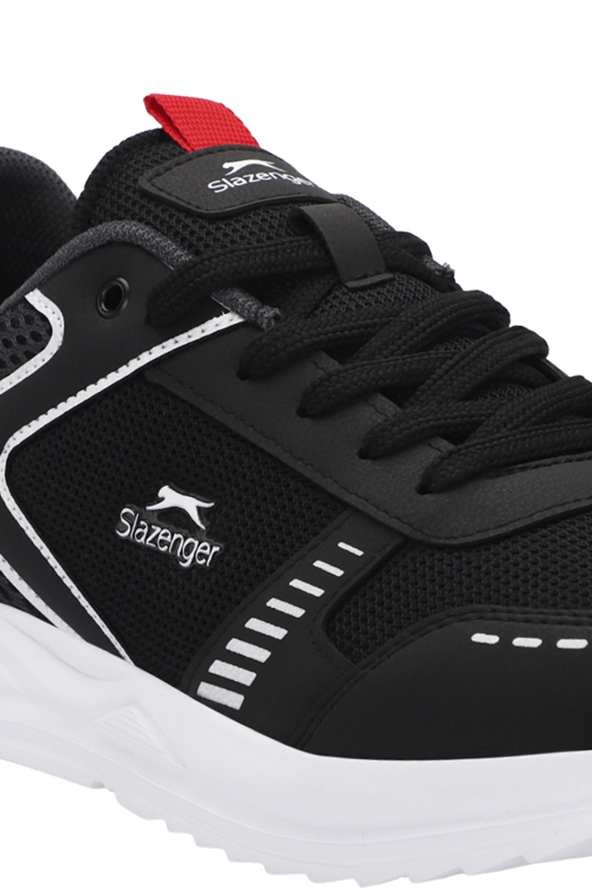 Slazenger Gummy Black / White running shoes, view 4
