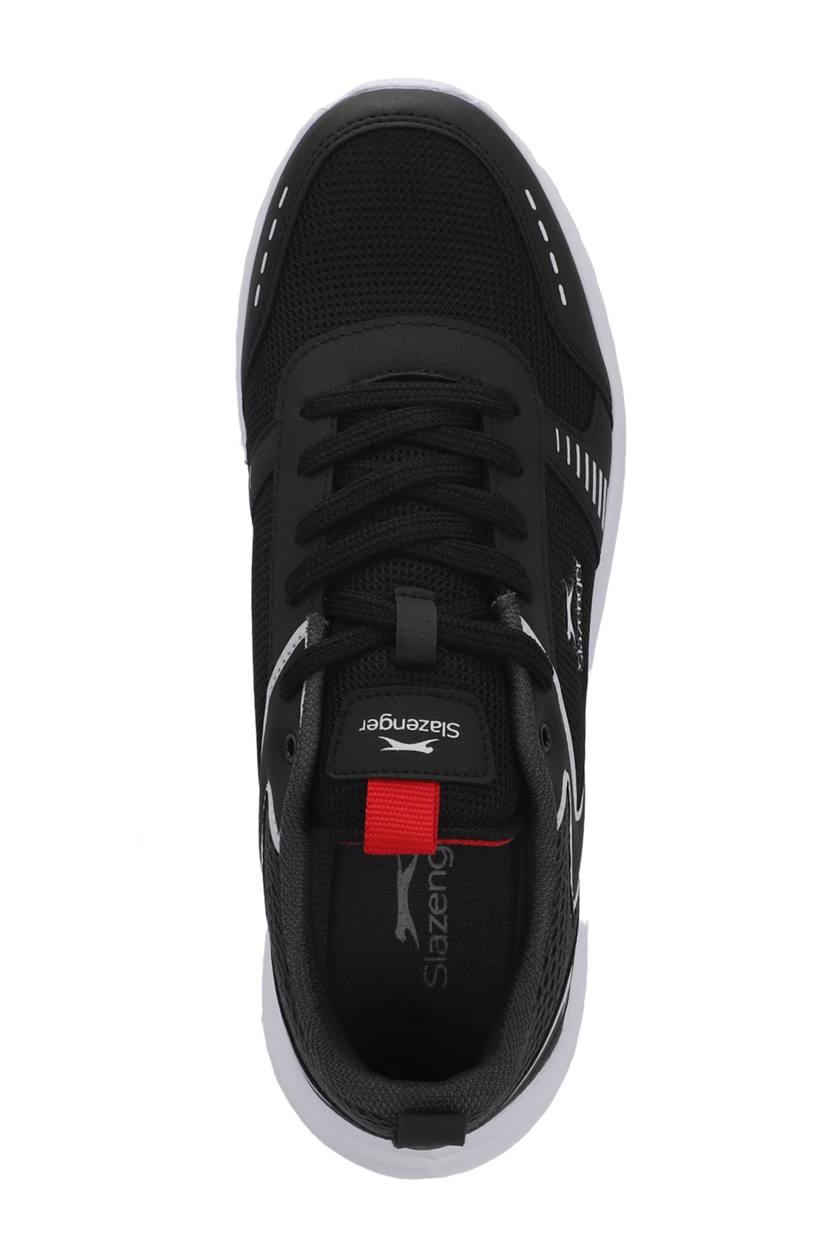 Slazenger Gummy Black / White running shoes, view 5