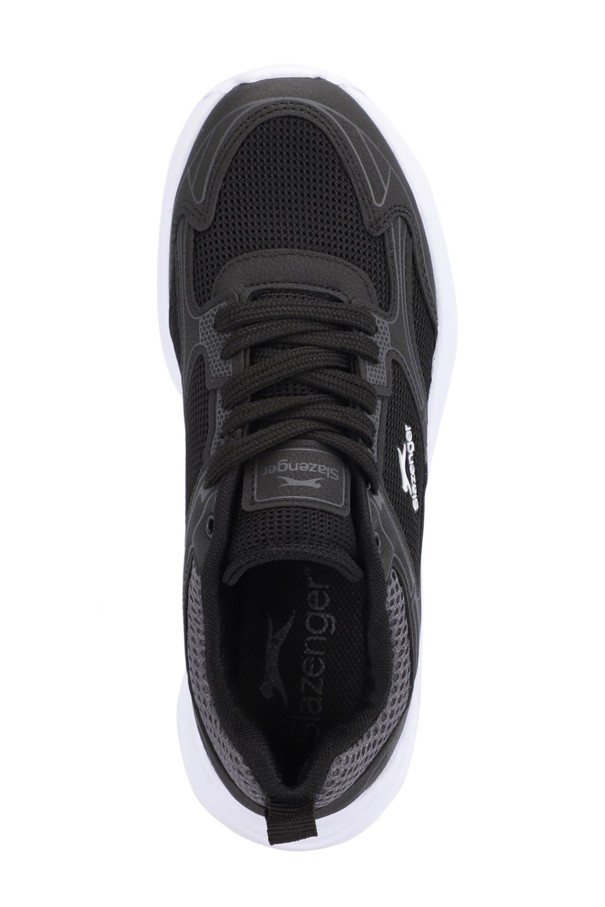 Slazenger Gima Black / White running shoes, view 5