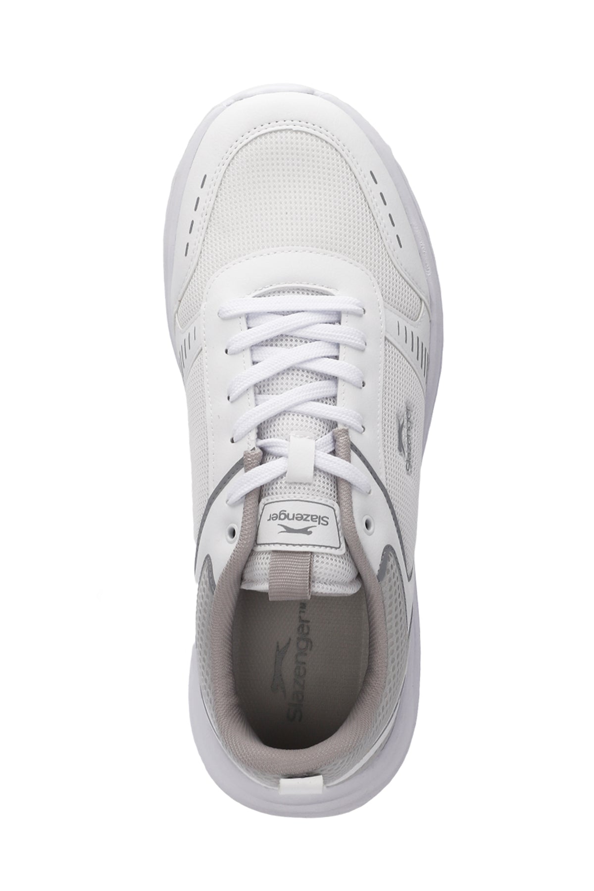Slazenger Gummy White running shoes, view 5