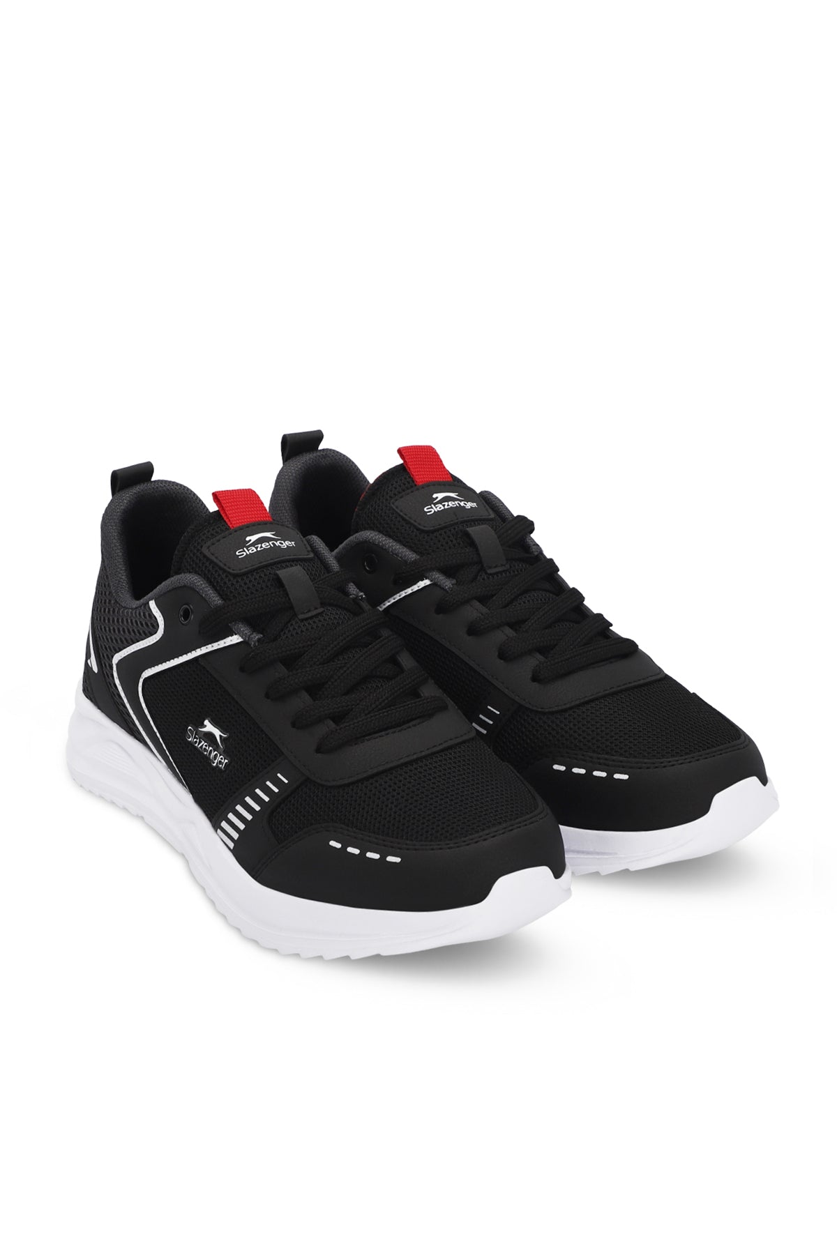 Slazenger Gummy Black / White running shoes, view 2