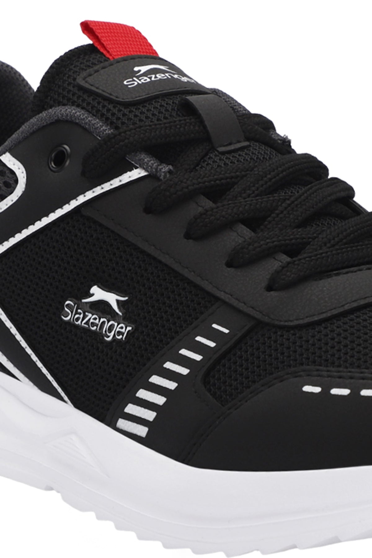 Slazenger Gummy Black / White running shoes, view 4