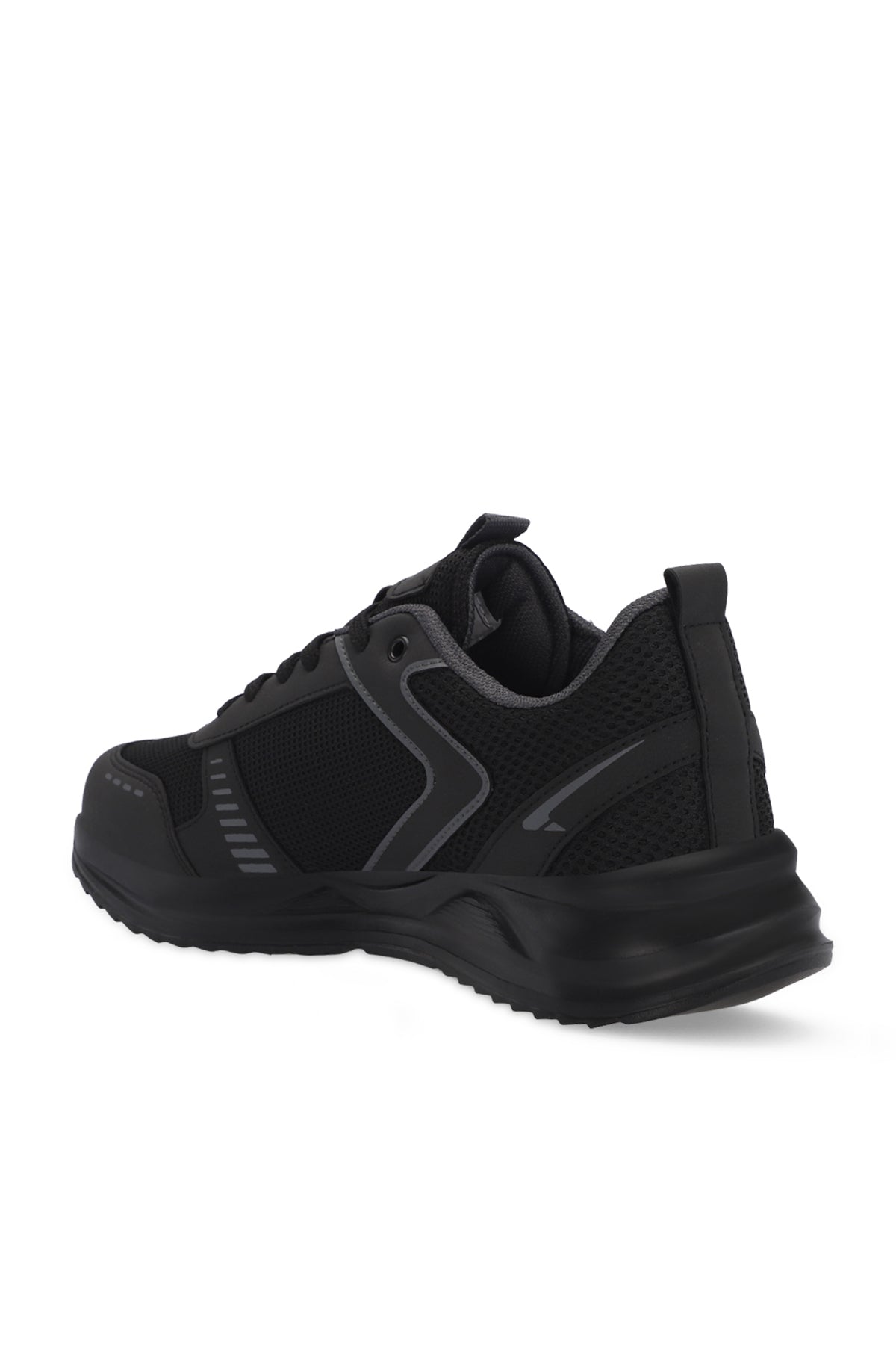 Slazenger Gummy Black / Black running shoes, view 3