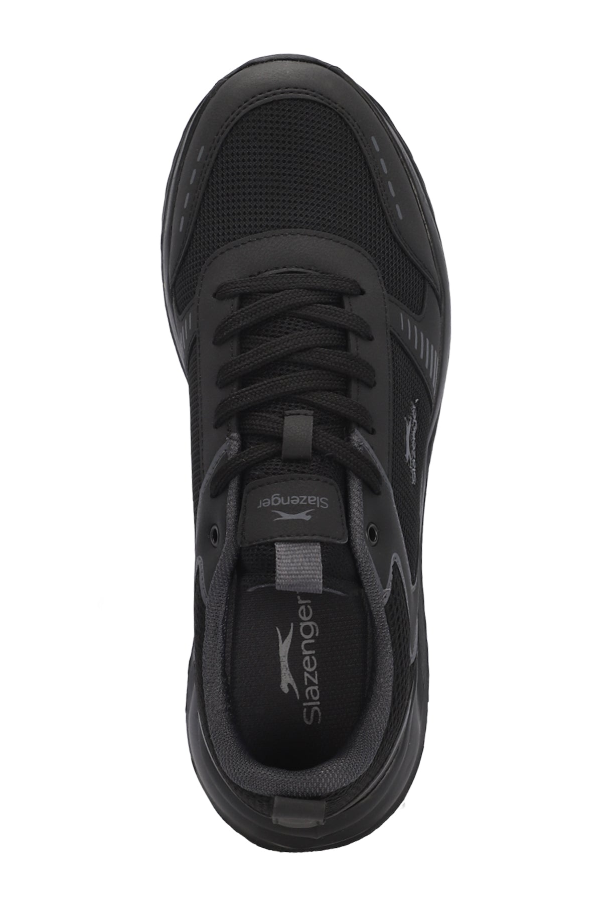 Slazenger Gummy Black / Black running shoes, view 5