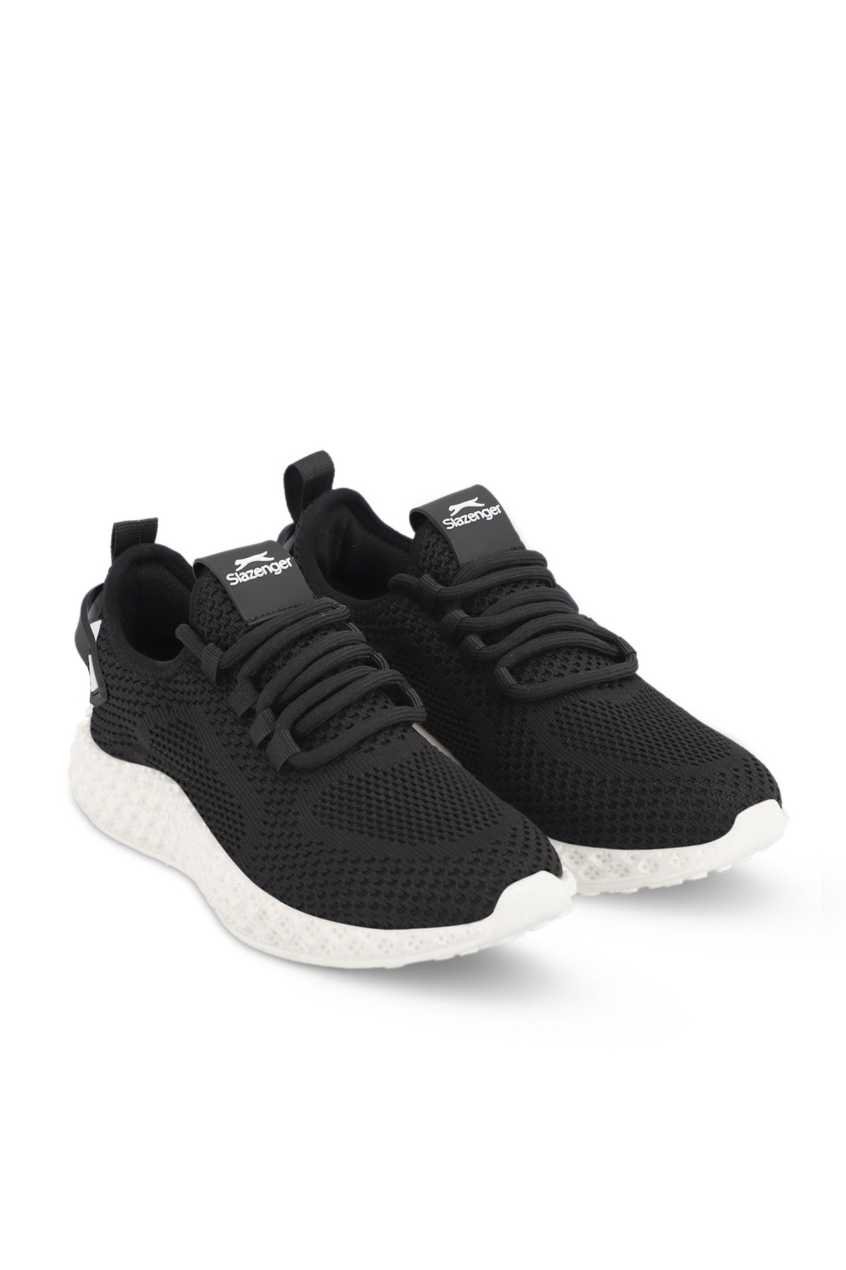 Slazenger Amir Black / White running shoes, view 2