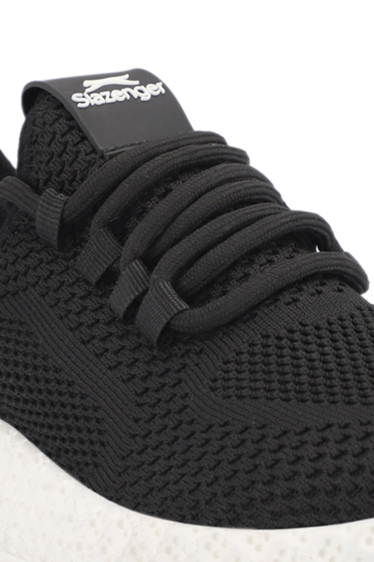 Slazenger Amir Black / White running shoes, view 4