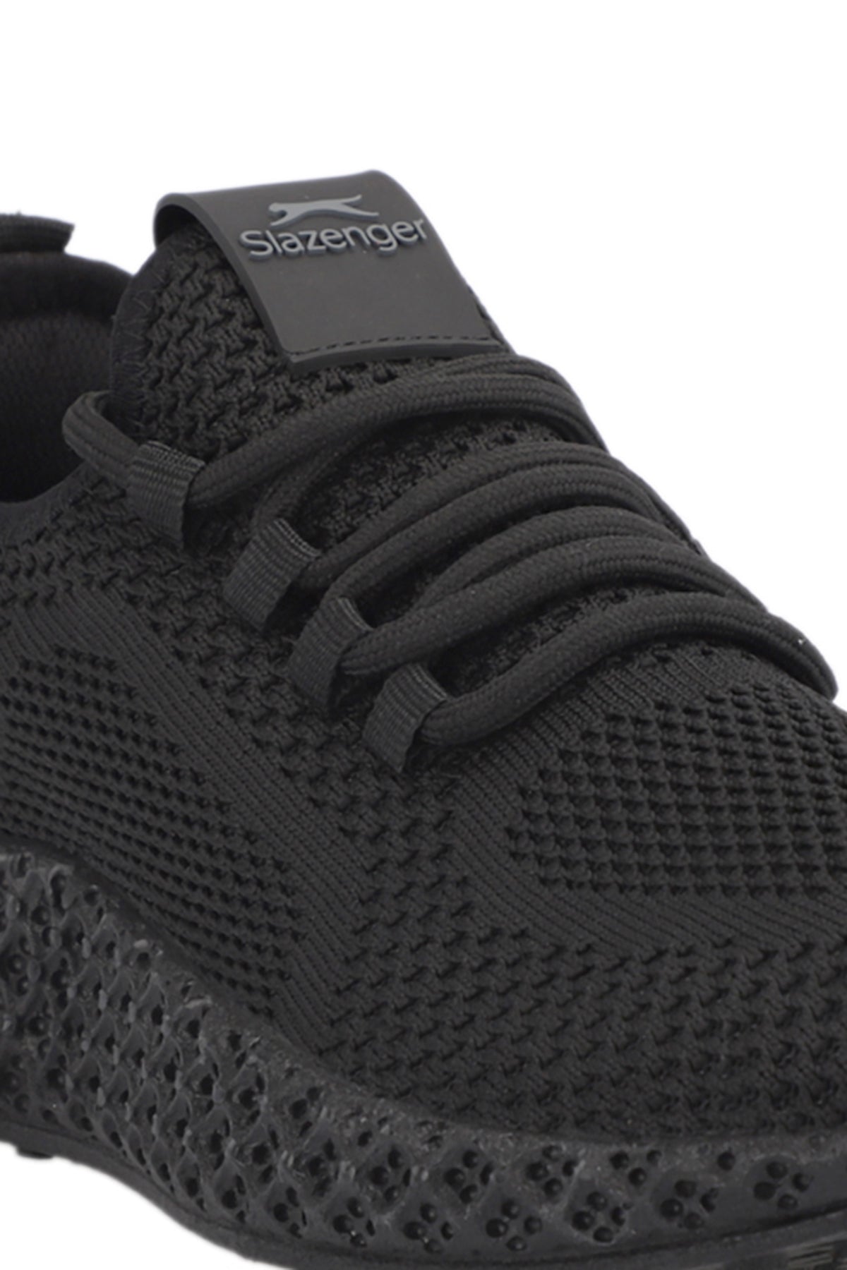 Slazenger Amir Black / Black running shoes, view 4