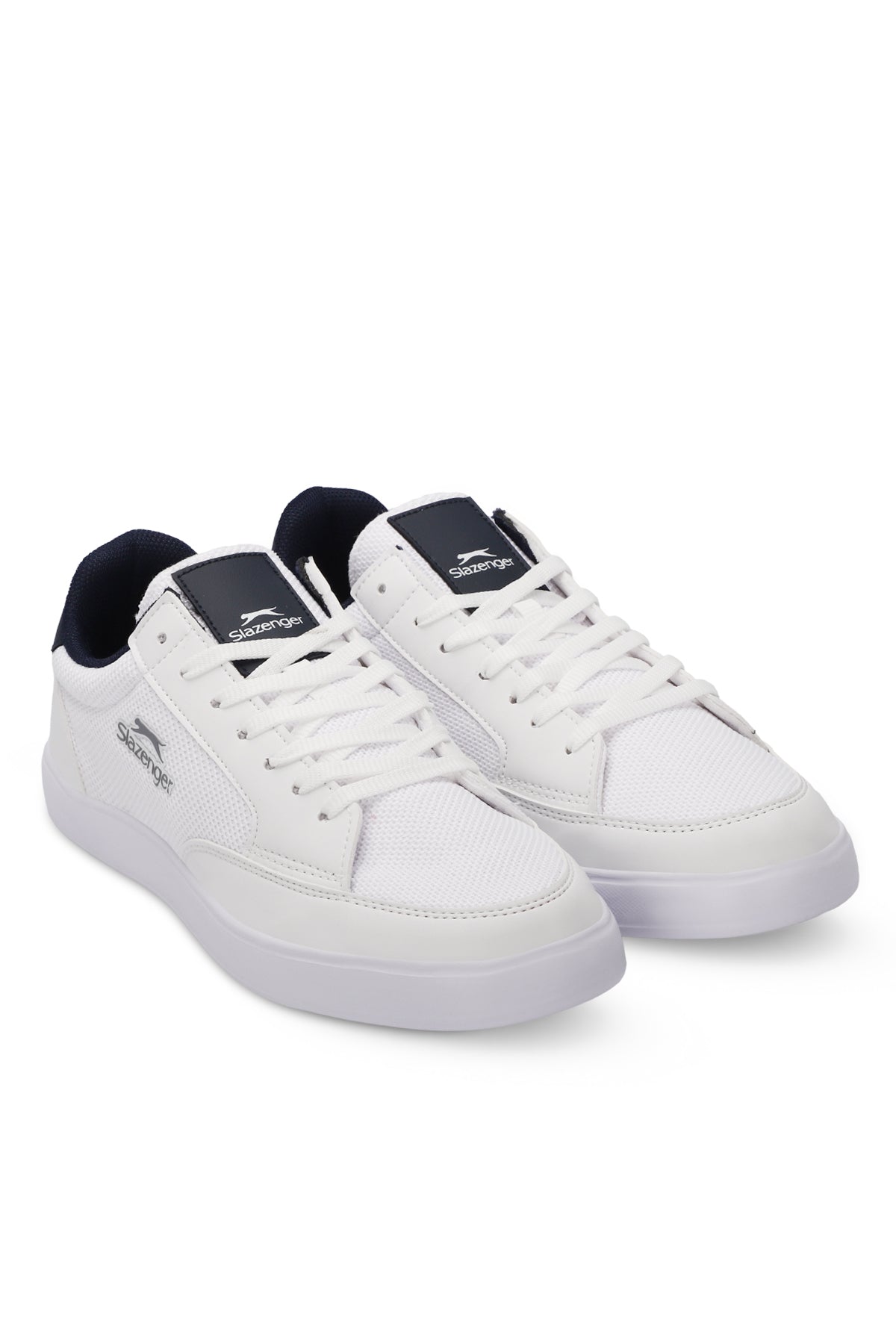 Slazenger Fidel White / Navy sneakers, view 2