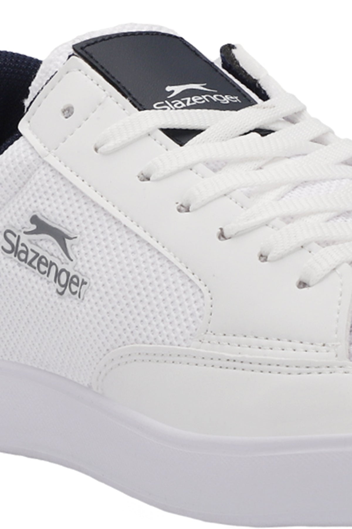 Slazenger Fidel White / Navy sneakers, view 4