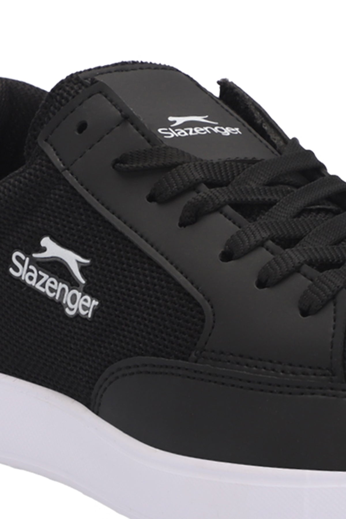 Slazenger Fidel Black / White sneakers, view 4