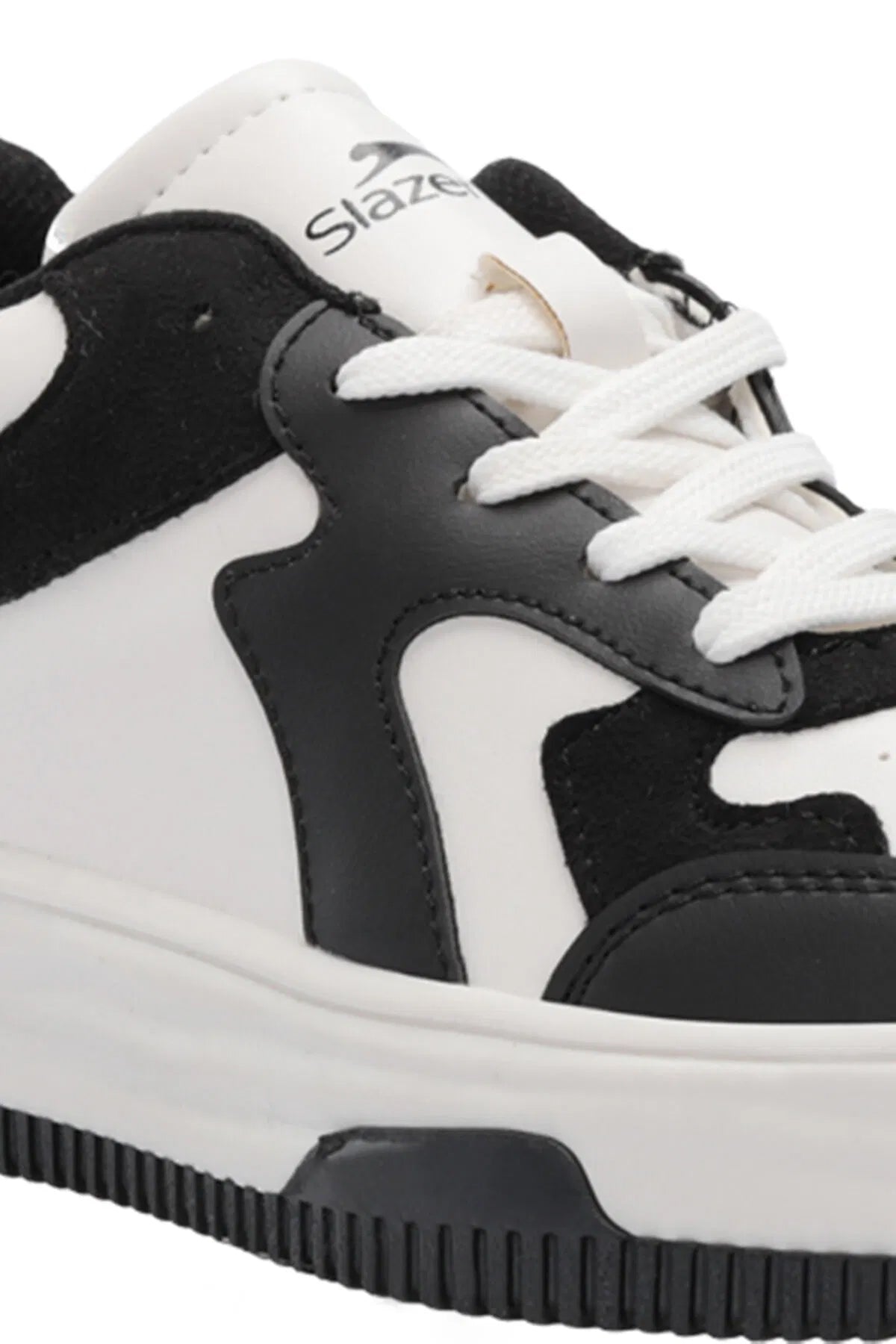 Slazenger Pinto Black / White sneakers, view 4