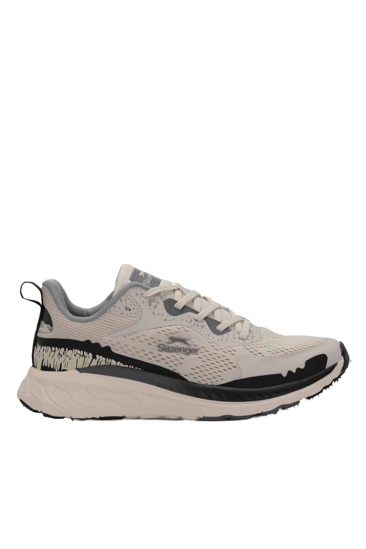 Slazenger Warning sneakers in Beige — side view