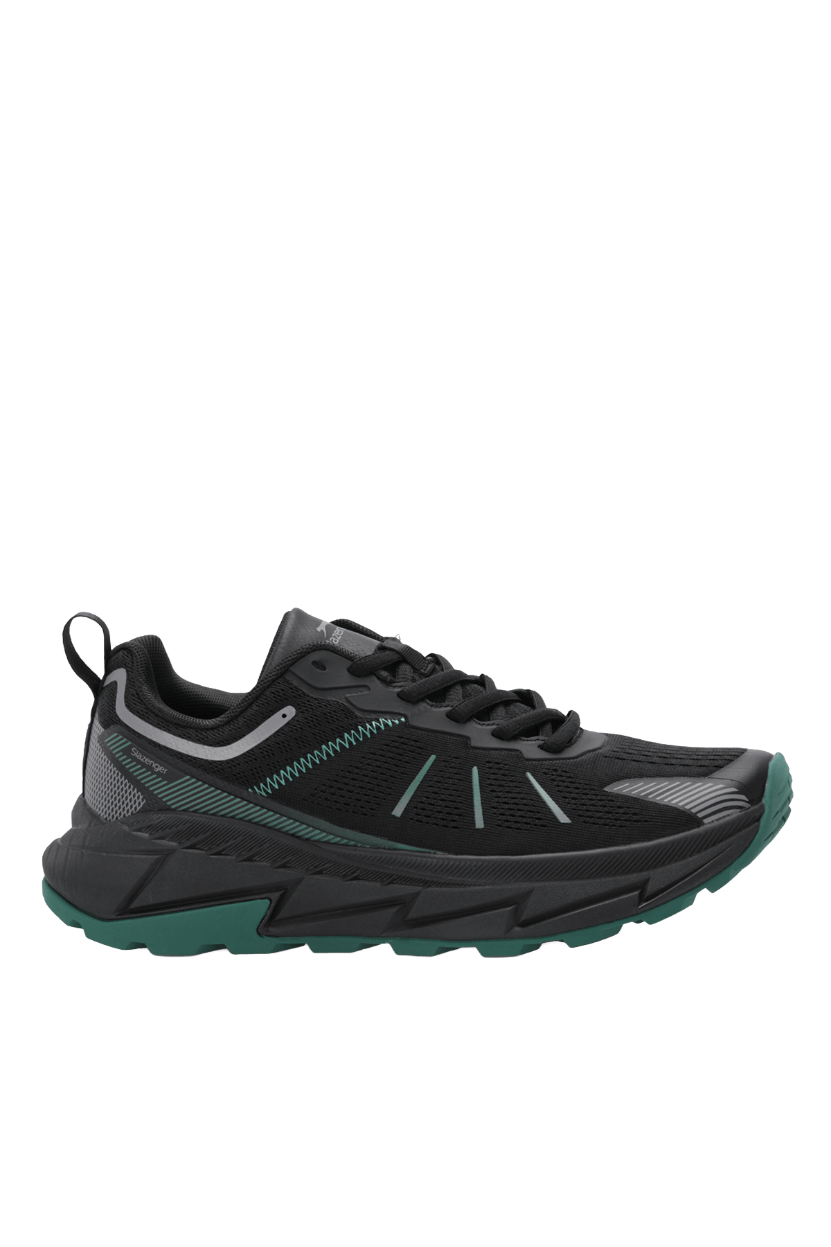 Slazenger Warren sneakers in Black — side view