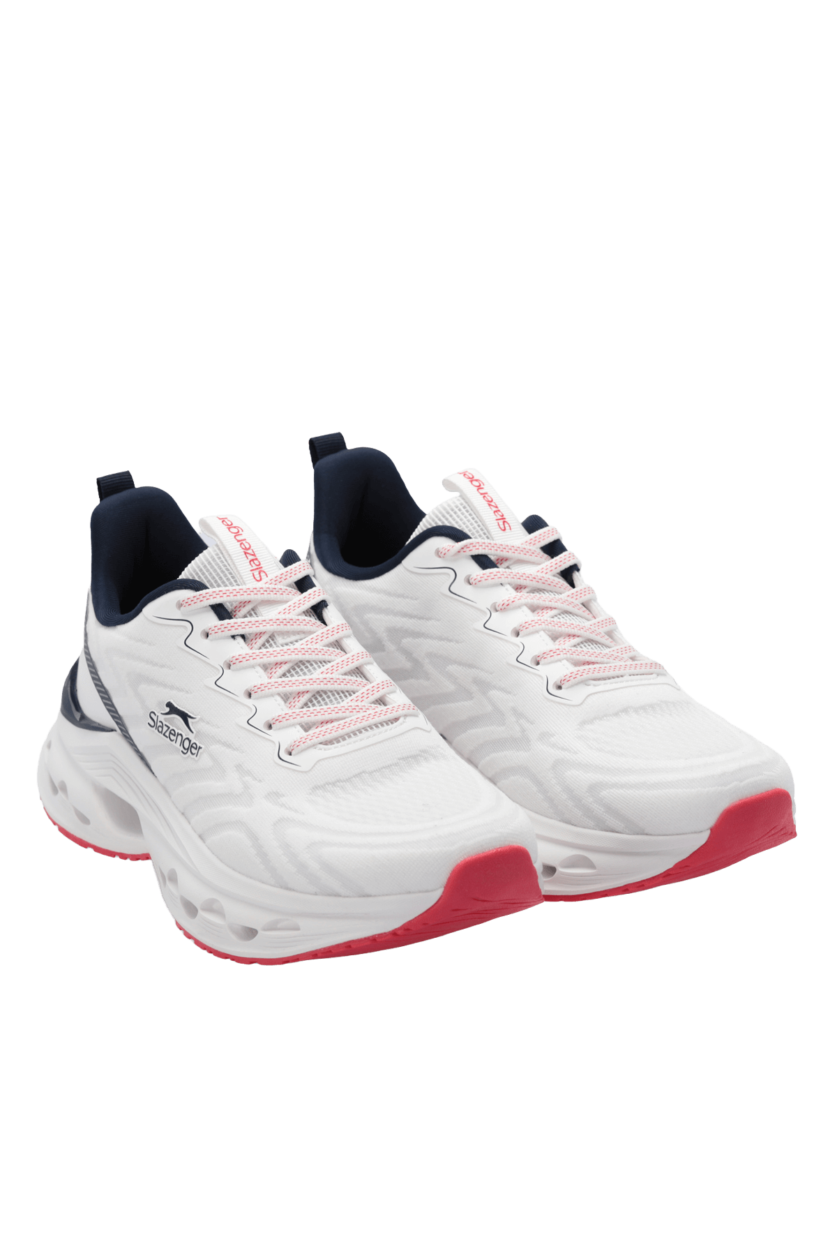 Slazenger Willow Men's Sneakers - White / Navy / Red angle 2