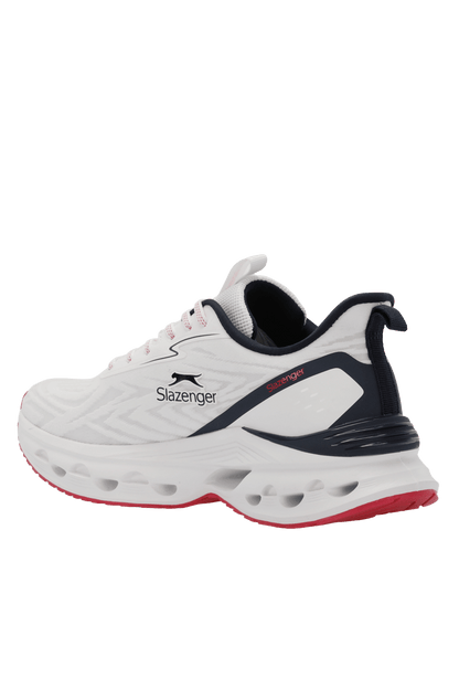 Slazenger Willow Men's Sneakers - White / Navy / Red angle 3