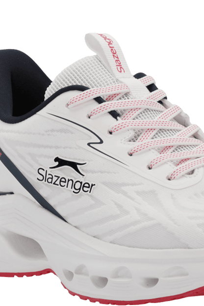 Slazenger Willow Men's Sneakers - White / Navy / Red angle 4