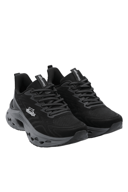 Slazenger Willow Men's Sneakers - Black / Black angle 2