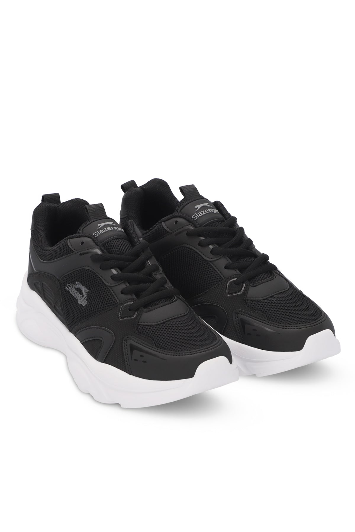 Slazenger Giza Black / White running shoes, view 2