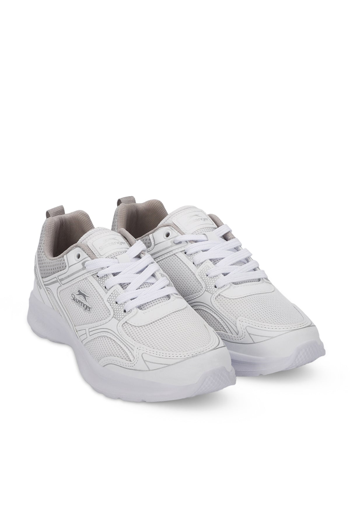 Slazenger Gala White / Silver running shoes, view 2