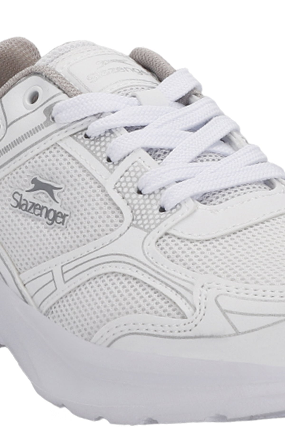 Slazenger Gala White / Silver running shoes, view 4