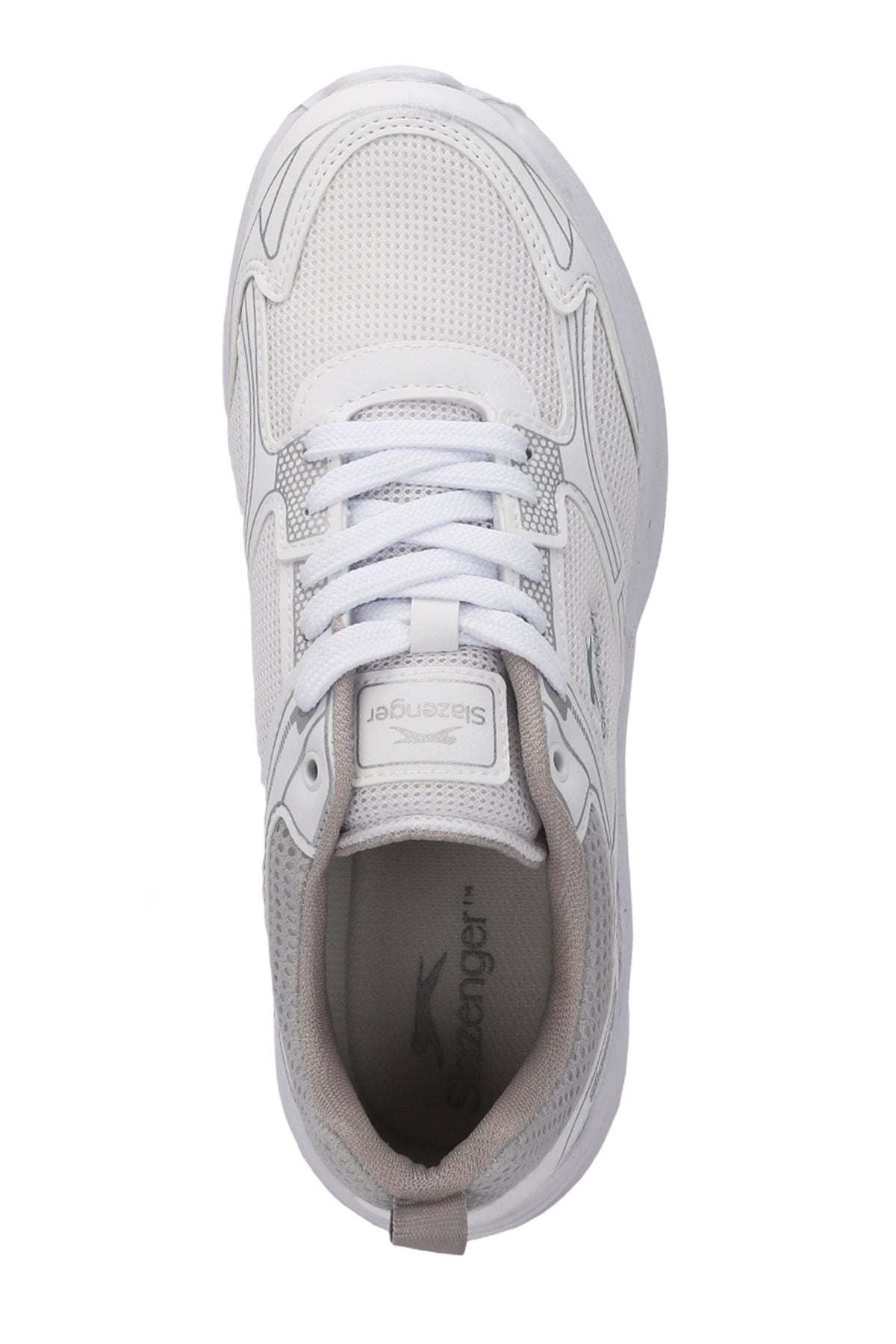 Slazenger Gala White / Silver running shoes, view 5