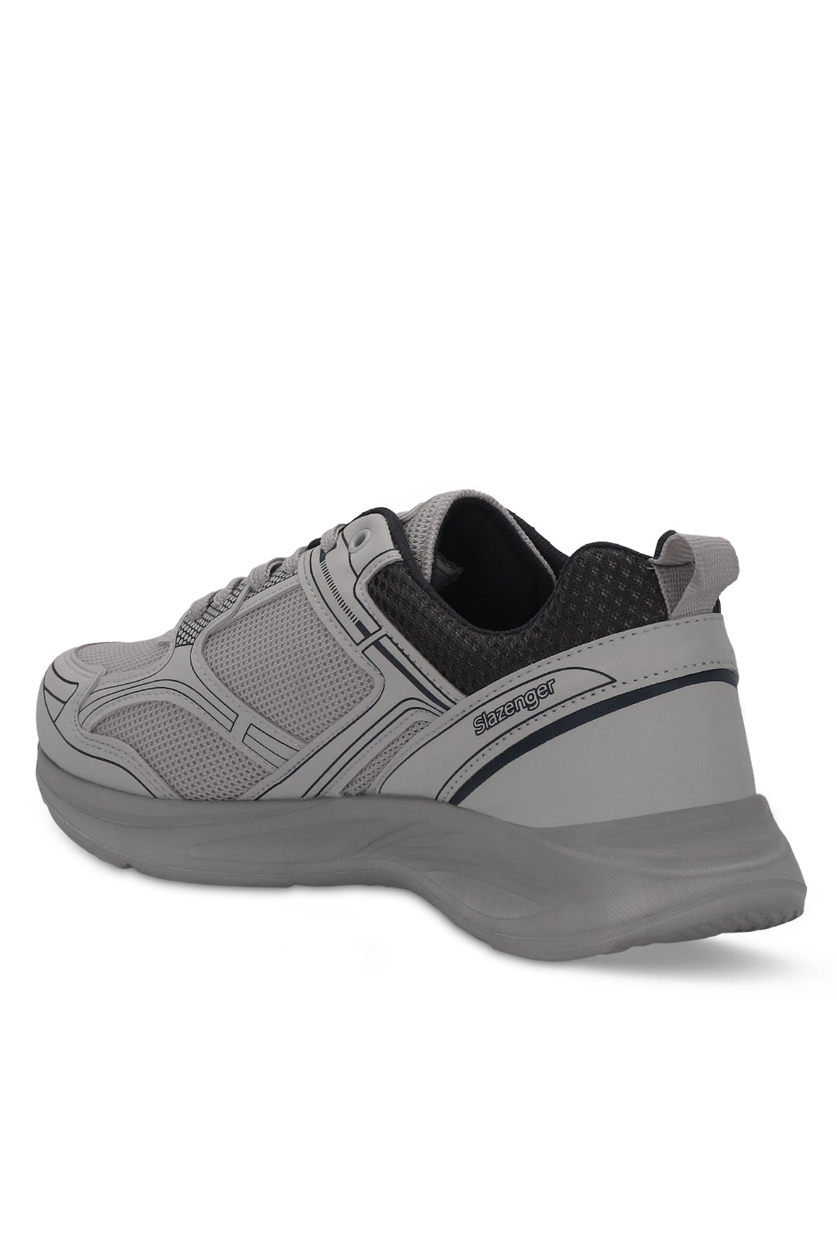 Slazenger Gala Grey / Navy running shoes, view 3