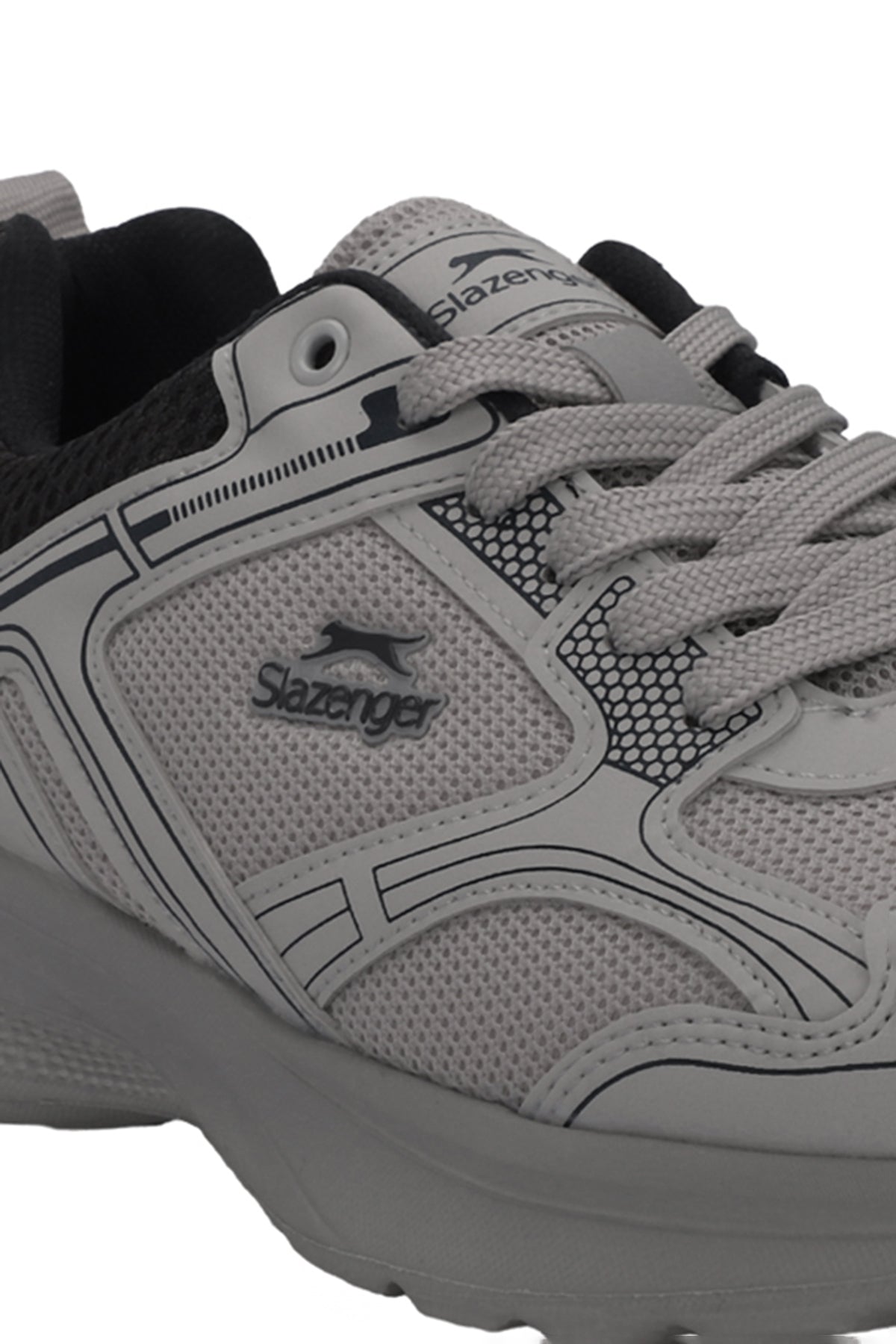 Slazenger Gala Grey / Navy running shoes, view 4