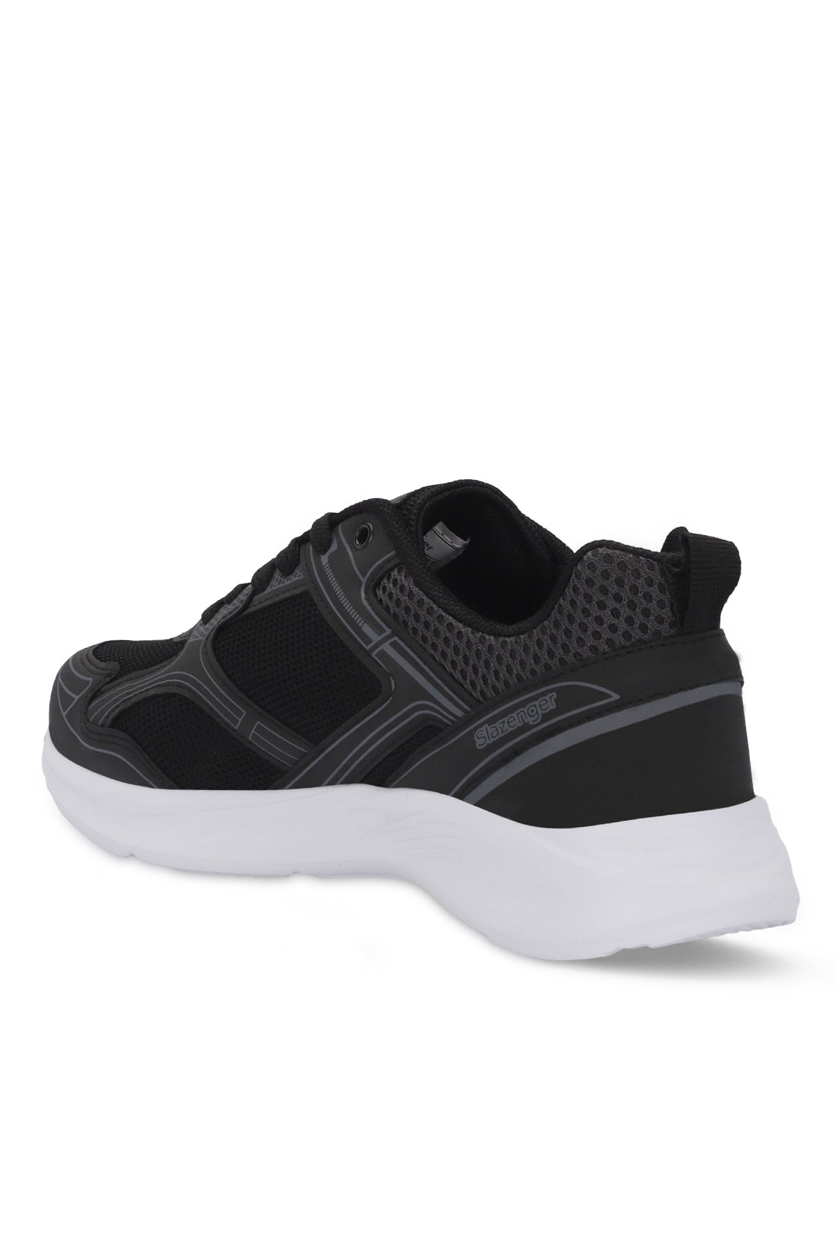 Slazenger Gala Black / White running shoes, view 3